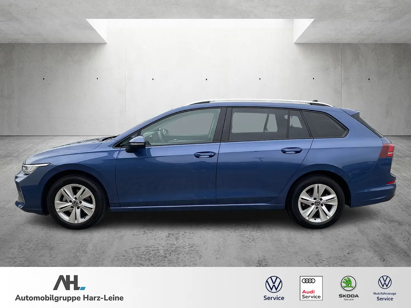 Volkswagen Golf Variant VIII 1.5 eTSI "Life" DSG/AHK/NAVI/RFK/ACC Blau - 2