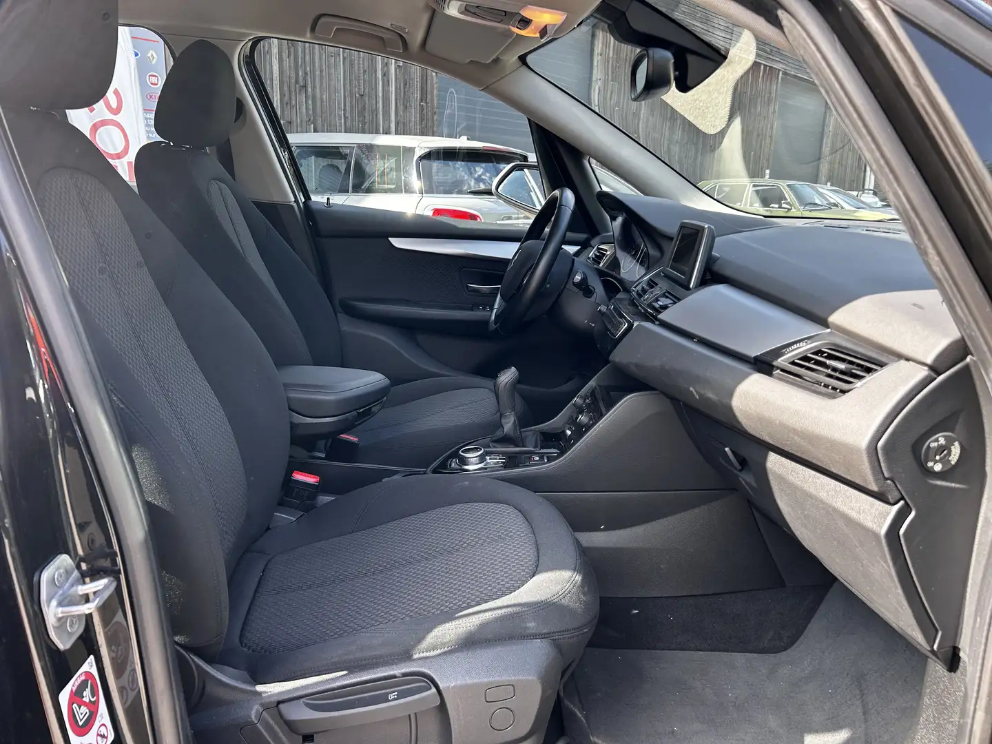 BMW 216 dActive 1*Prop Gps Xenon Cruise Hayon Elec Gar 1An Zwart - 2