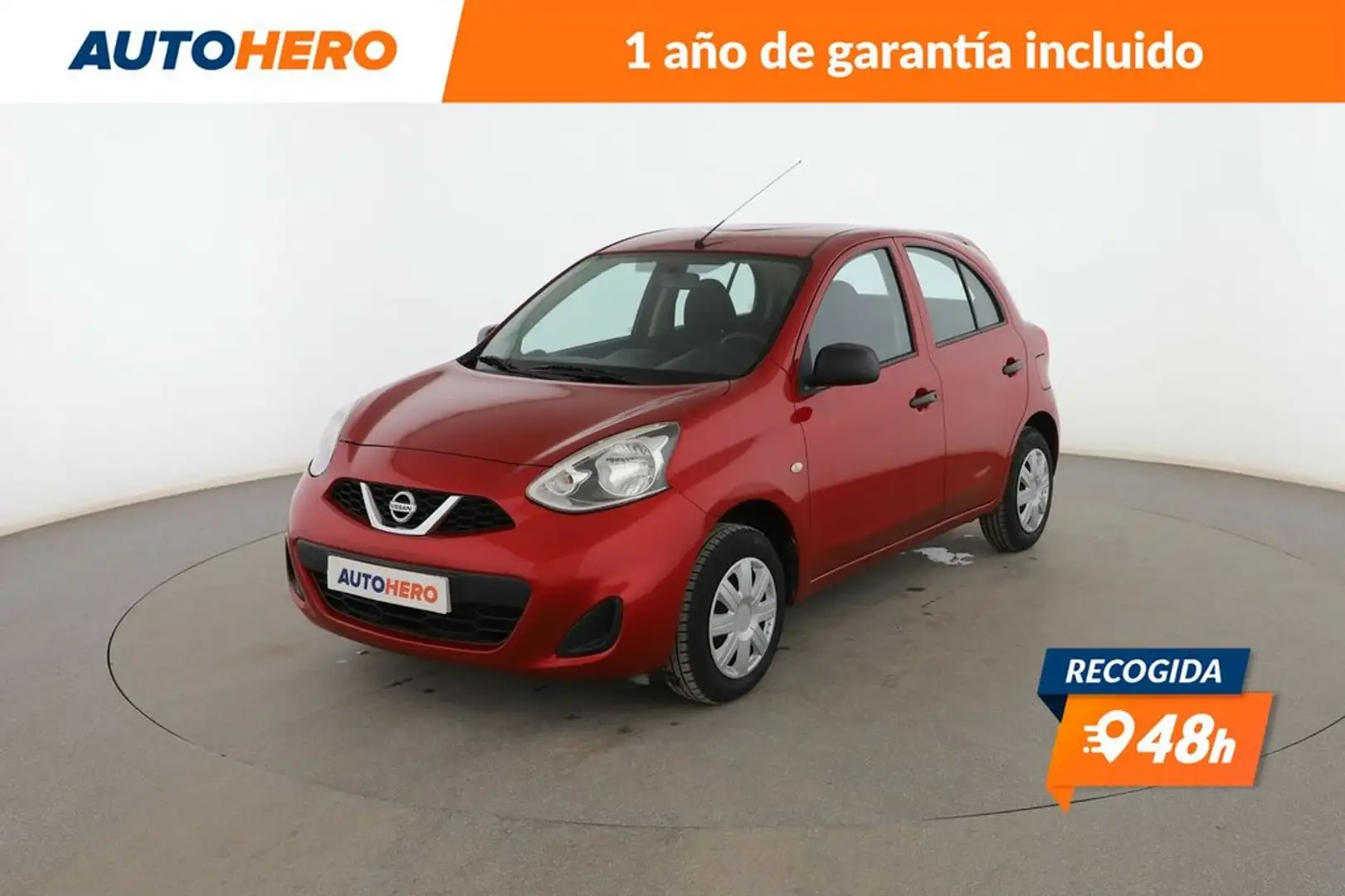 Nissan Micra 1.2 Acenta Rood - 1