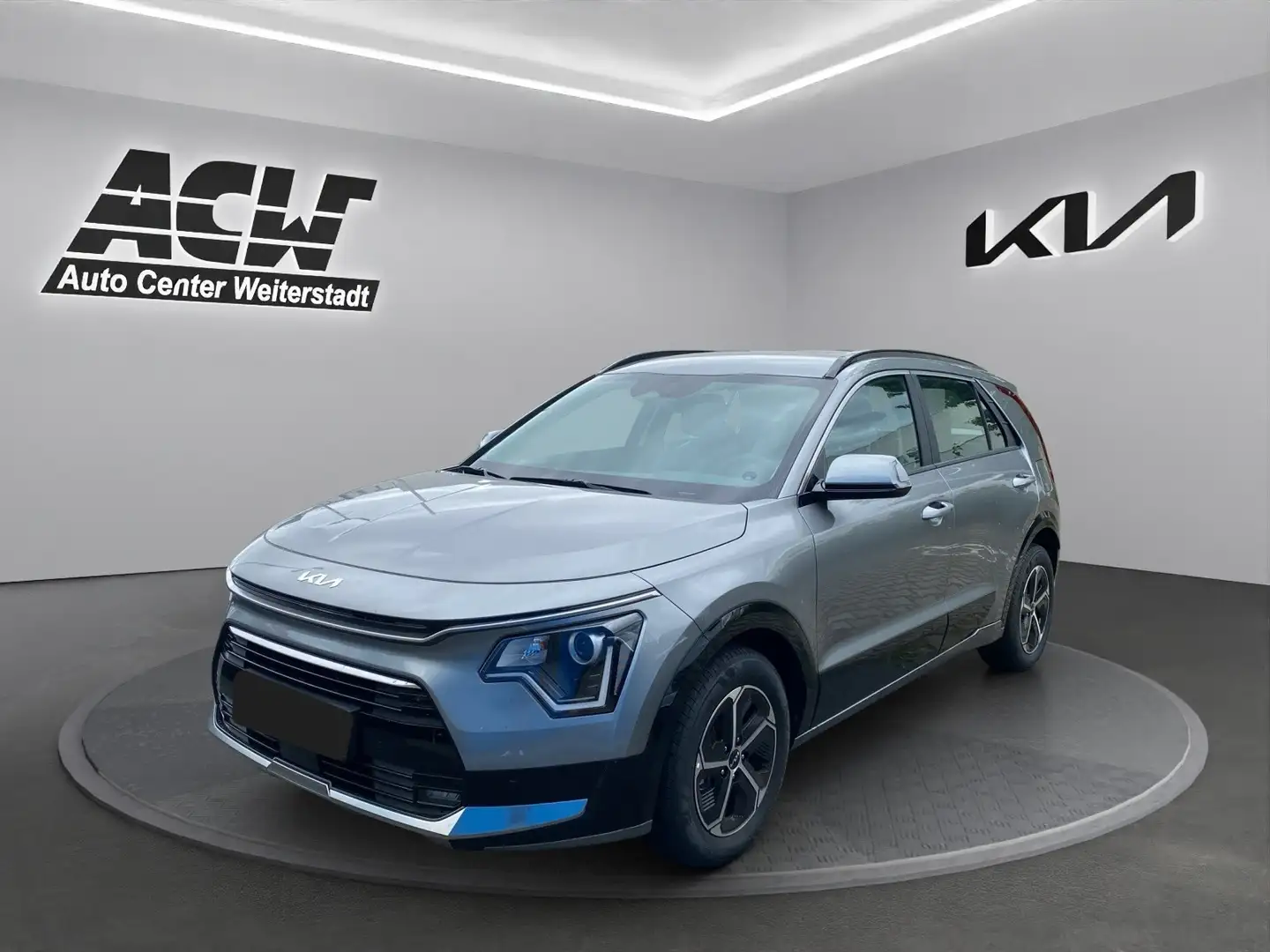 Kia Niro NIRO 1.6 HEV DCT VISION NAVI KAMERA E.SITZ 16Z TOT Grau - 1