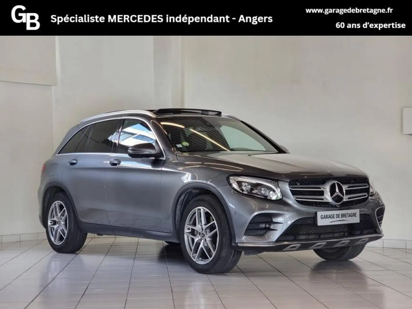 Mercedes-Benz GLC 250 250 d 204ch Sportline 4Matic 9G-Tronic Grau - 1