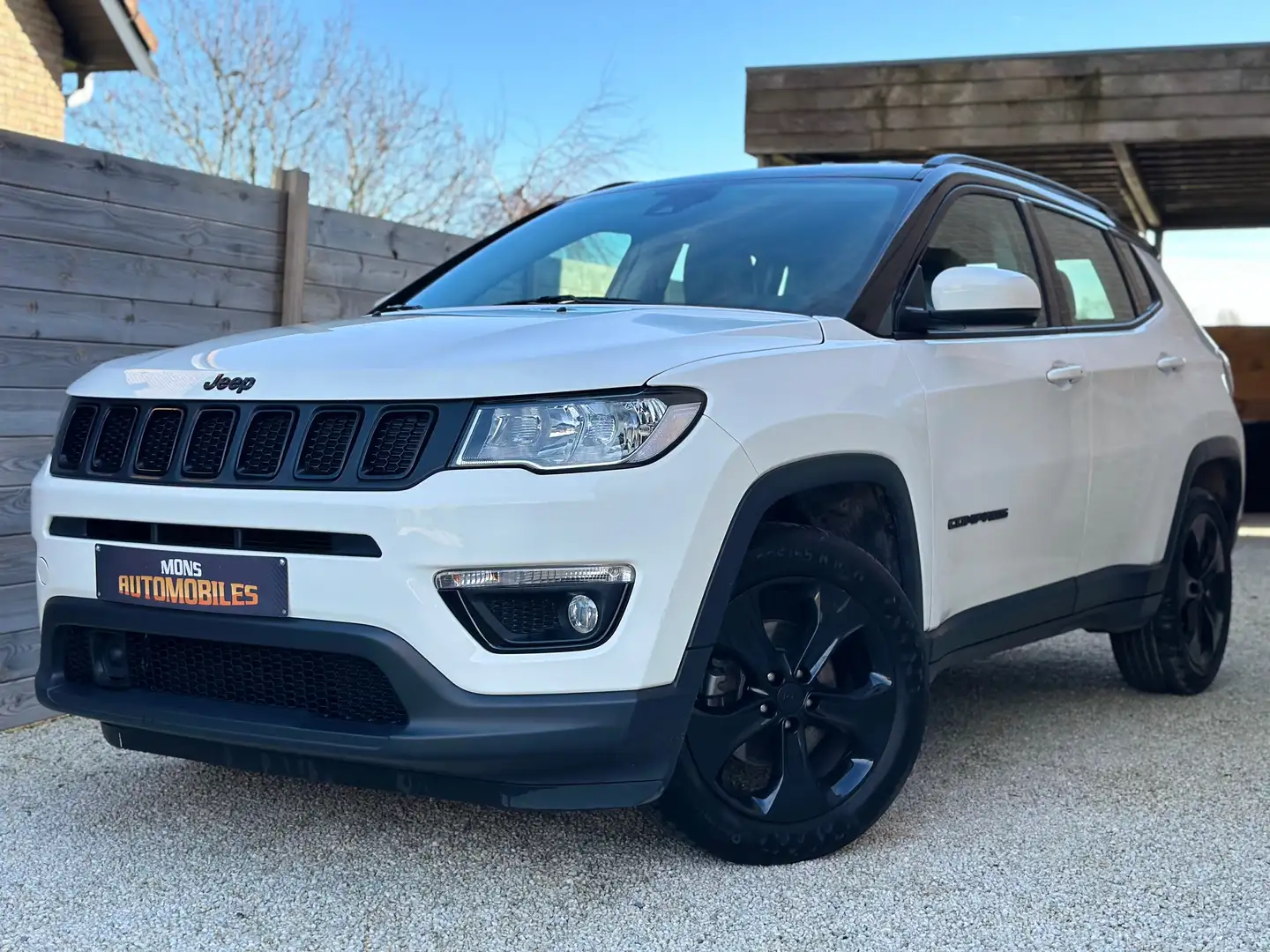 Jeep Compass 1.4 Turbo 4x2 Limited NIGHT EAGLE Wit - 1