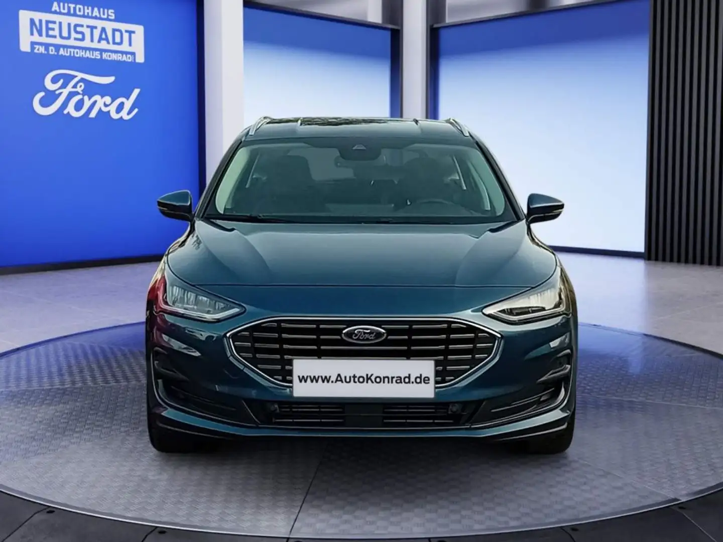 Ford Focus Turnier 1.0 MHEV TITANIUM *FahrAssistPk* Blau - 2