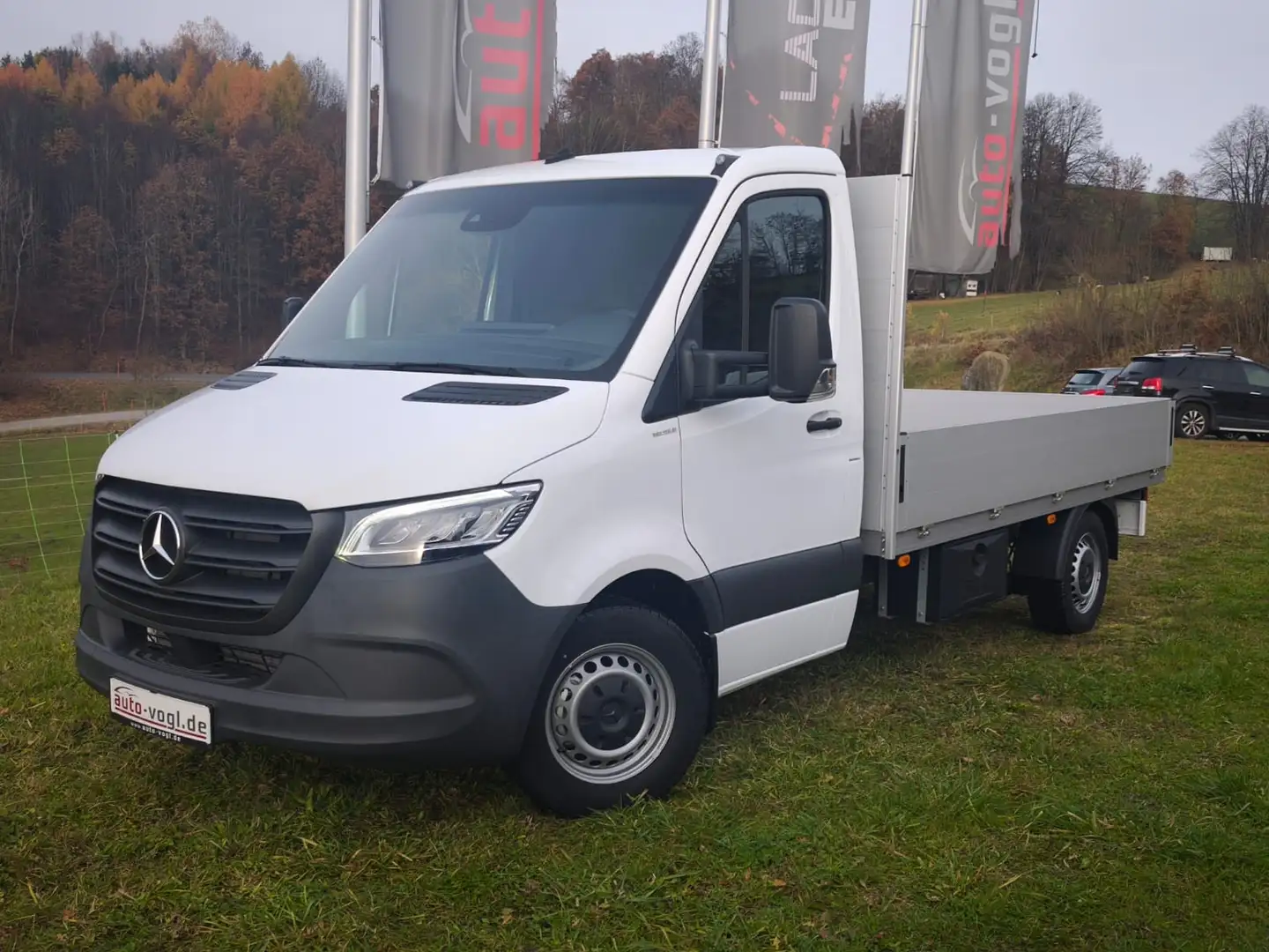 Mercedes-Benz Sprinter 315CDI 9G-Tronic FWD L2 Pritsche LED,Distronic Weiß - 1