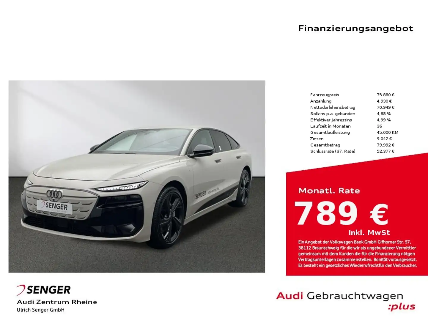 Audi A6 Sportb. e-tron performance MMI experience pro Beige - 1