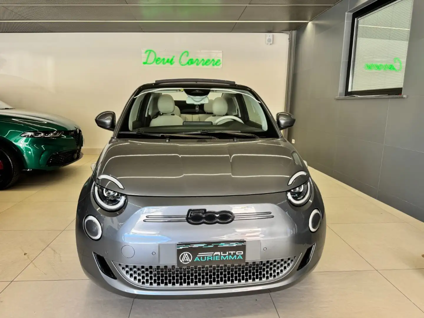 Fiat 500e CABRIO 42KW LA PRIMA UNICOPROPRIETARIO Grigio - 2