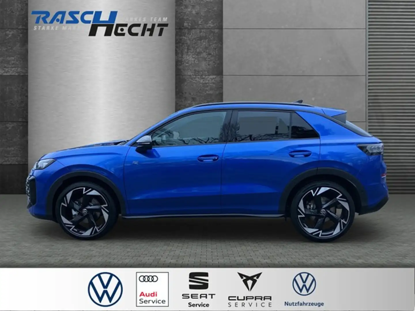 Volkswagen T-Roc R-Line 1.5 eTSI DSG*LED*NAVI*SHZ* Blau - 2