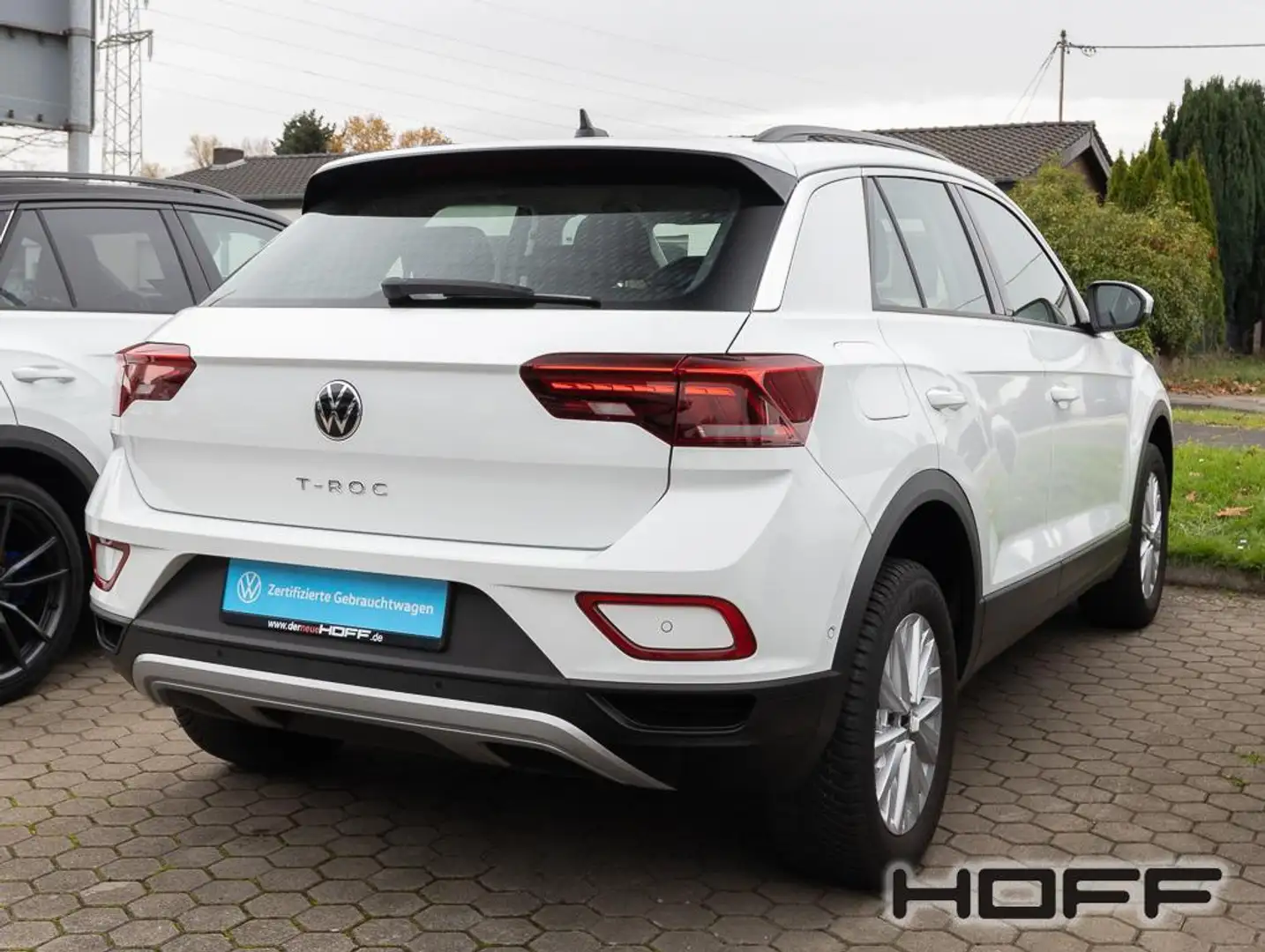 Volkswagen T-Roc 1.0 TSI Life APP Kamera LED Sitzheizung Einparkhil Weiß - 2