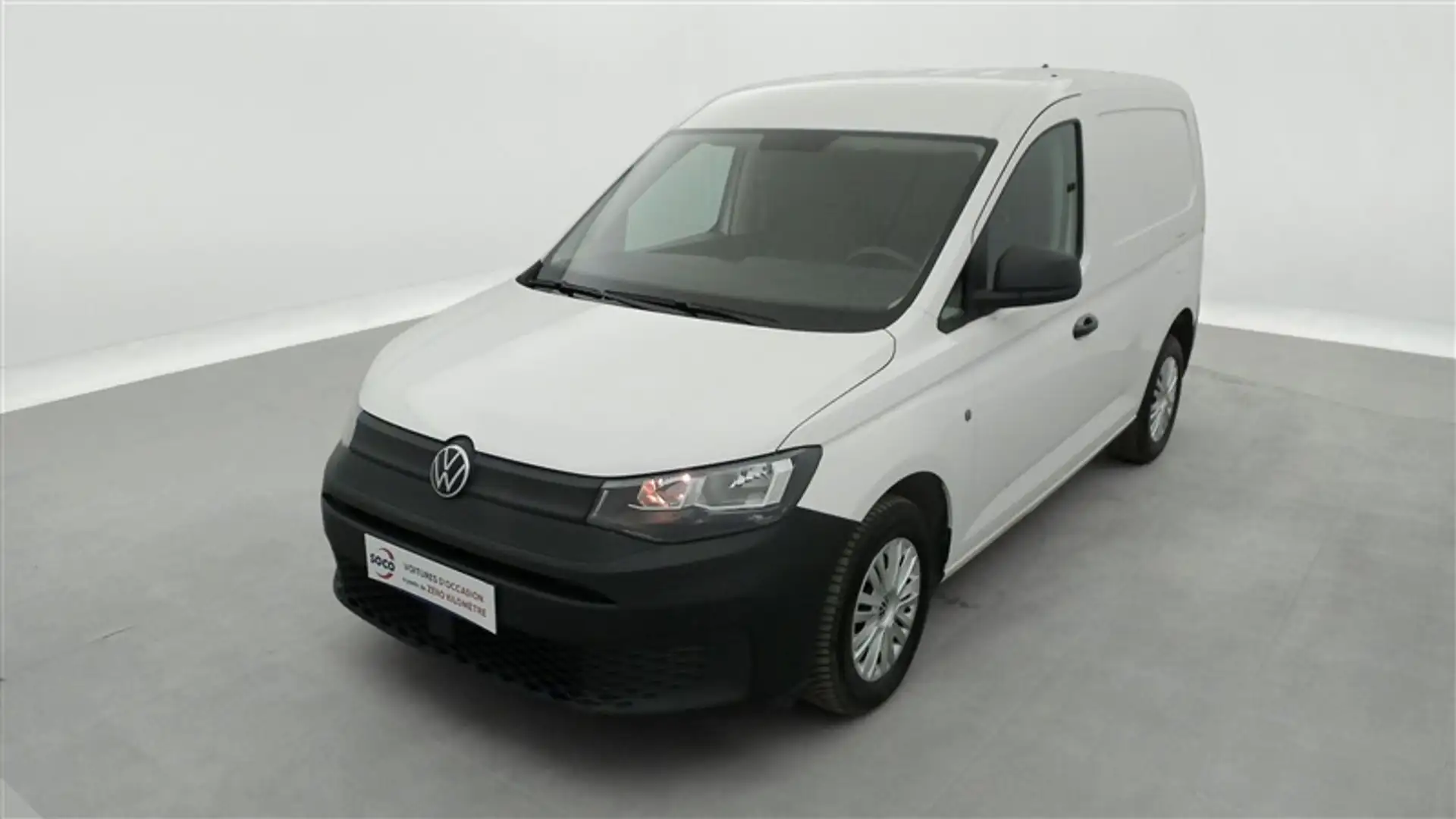 Volkswagen Caddy 2.0 TDi CARGO Blanc - 1