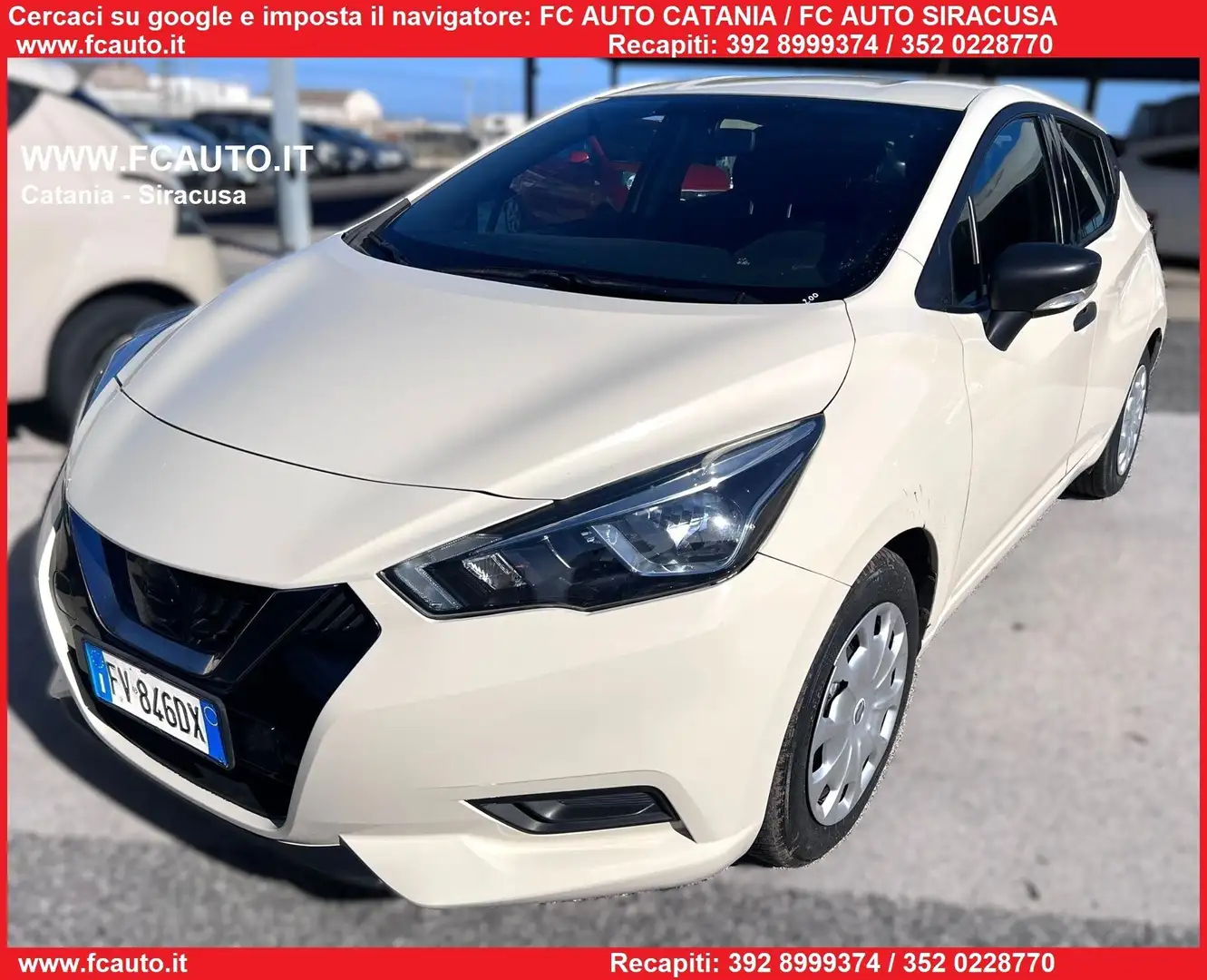 Nissan Micra 1.0 IG 12V 5 porte Acenta Beige - 1
