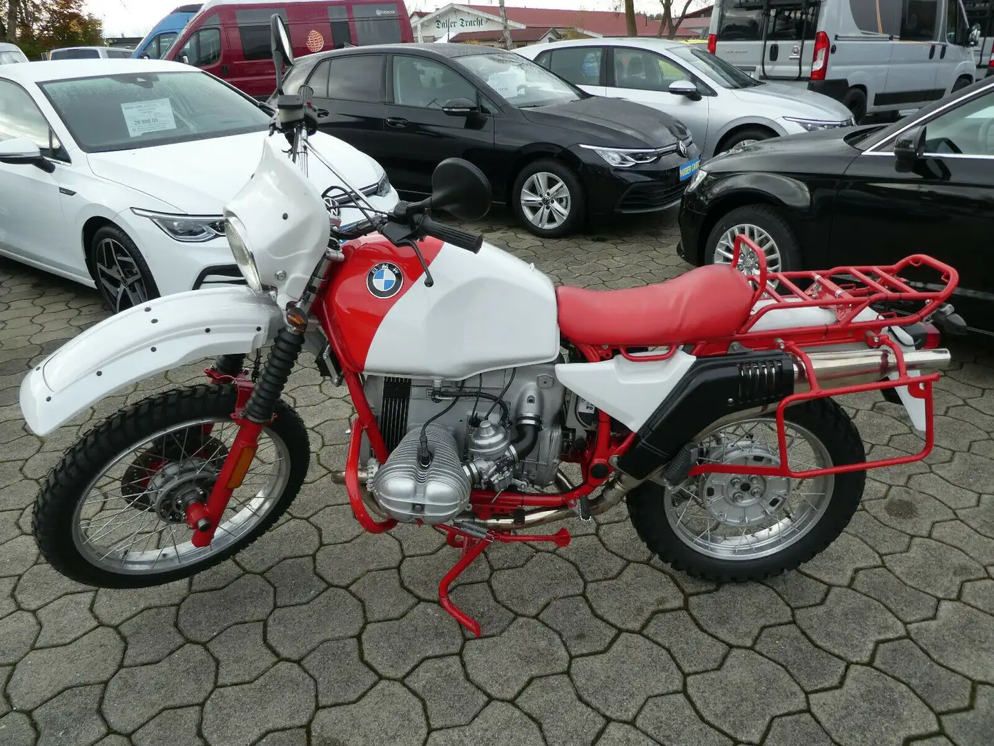 BMW R 100 GS komplett-überholt* Rojo - 1