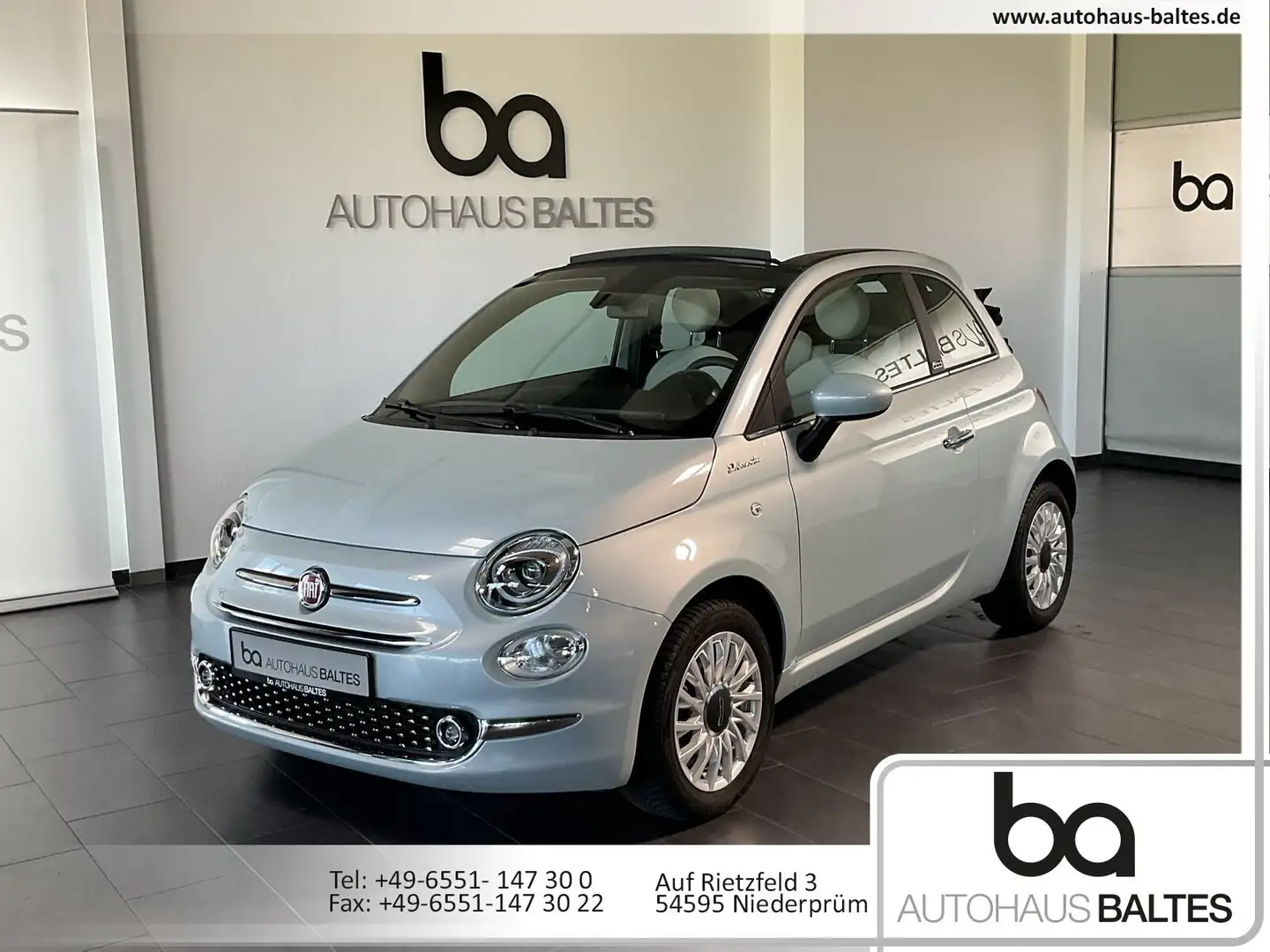 Fiat 500 500C 1.0 Dolcevita Multi/Link-Sys/Tempo/PDC/Tech Grün - 1