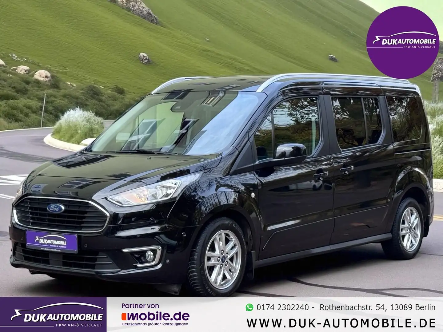 Ford Tourneo Grand Tourneo Connect Titanium Automatik Noir - 1