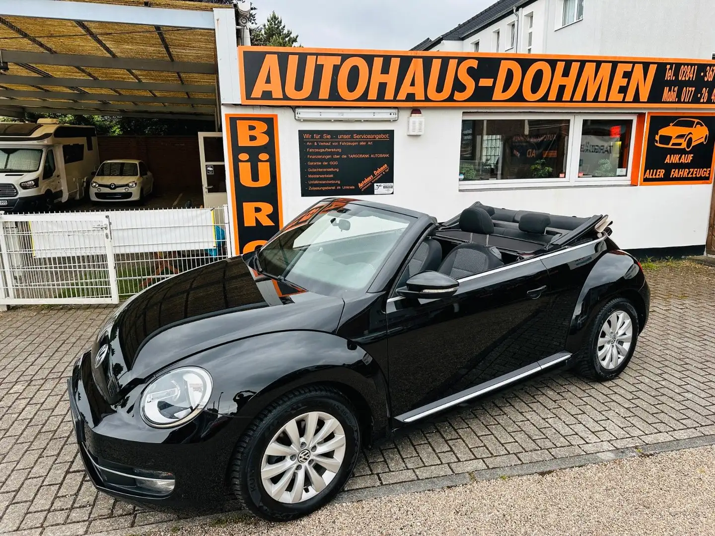 Volkswagen Beetle Cabriolet +Klima + Sitzheizung +P DC Nero - 1
