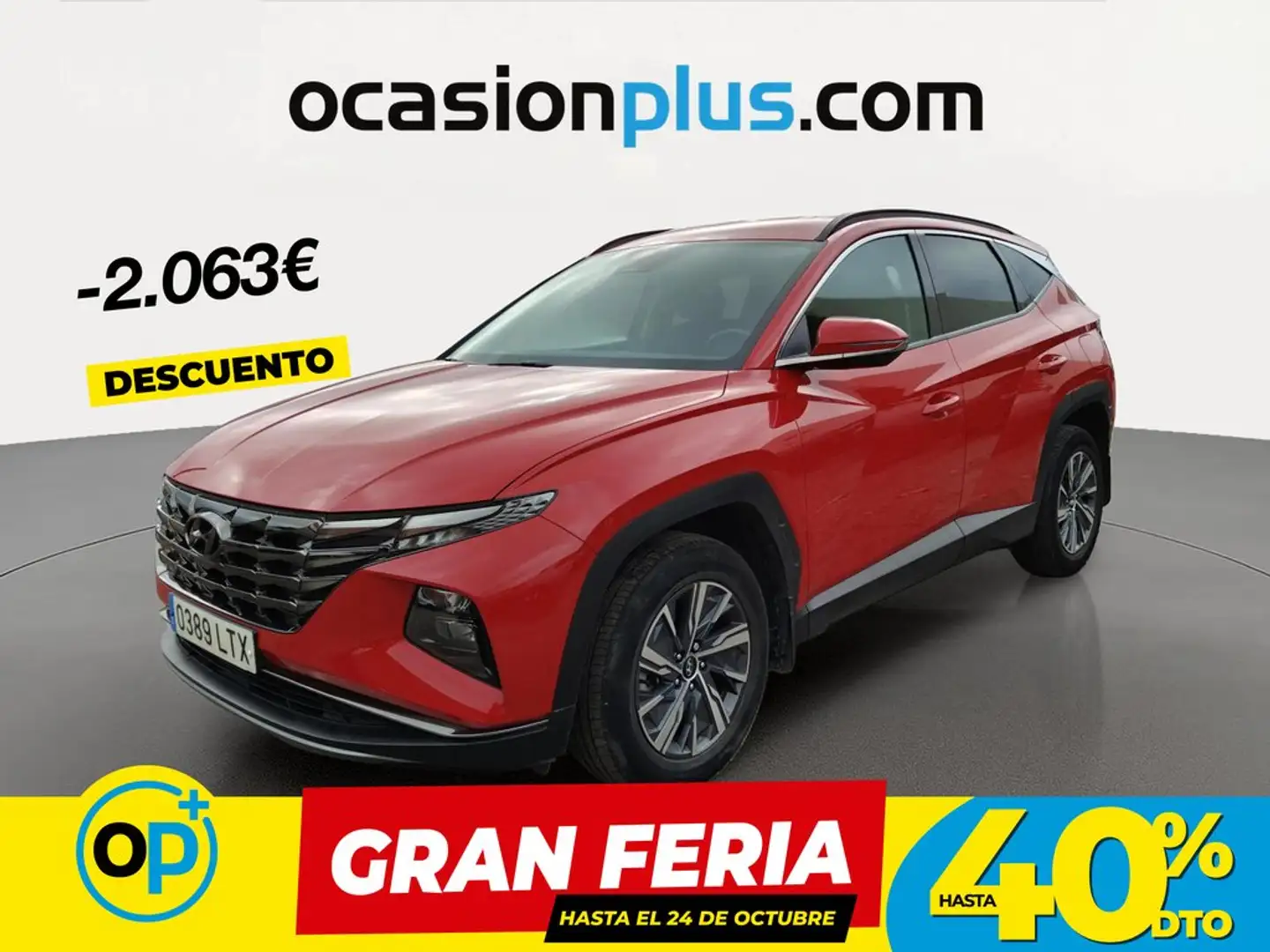 Hyundai TUCSON 1.6 TGDI HEV Maxx AT Rojo - 1
