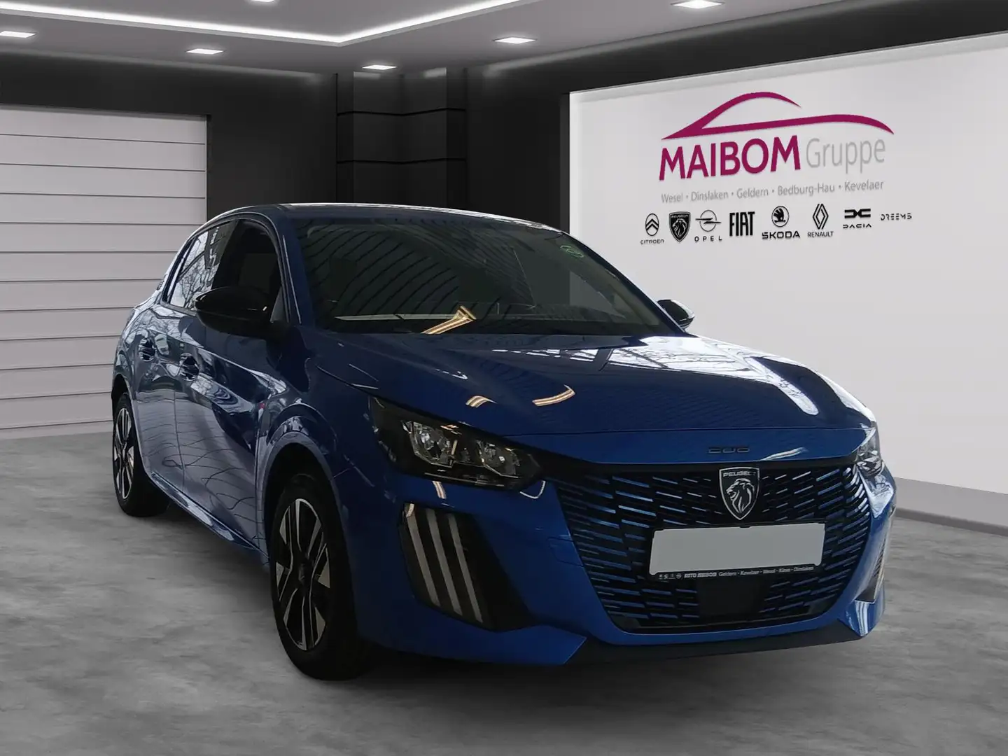 Peugeot e-208 208 e- Allure 136 Bleu - 2