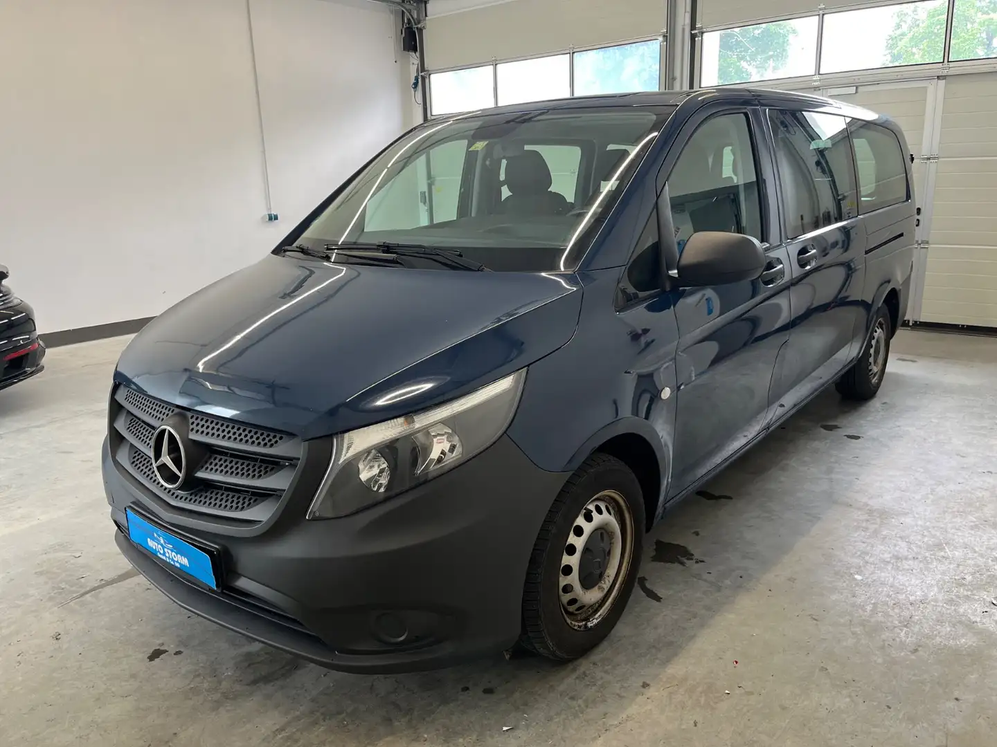 Mercedes-Benz Vito 114 CDI extralang PRO*8-Sitz*Kamera*2xSchiebe*Navi Blau - 1