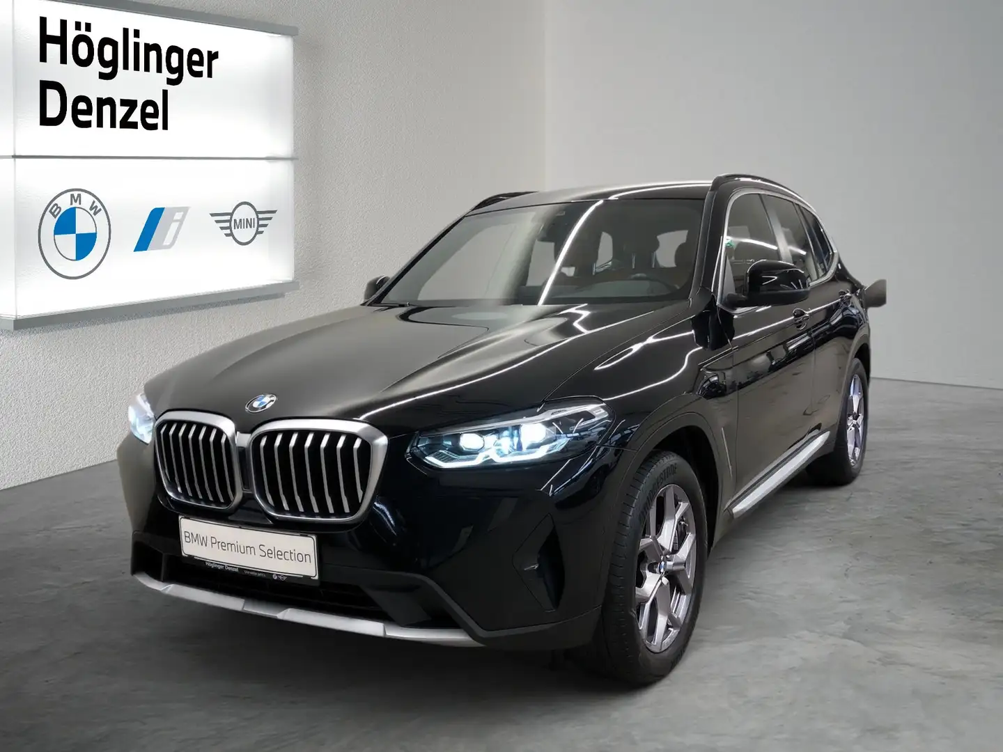 BMW X3 sDrive 18d Schwarz - 1