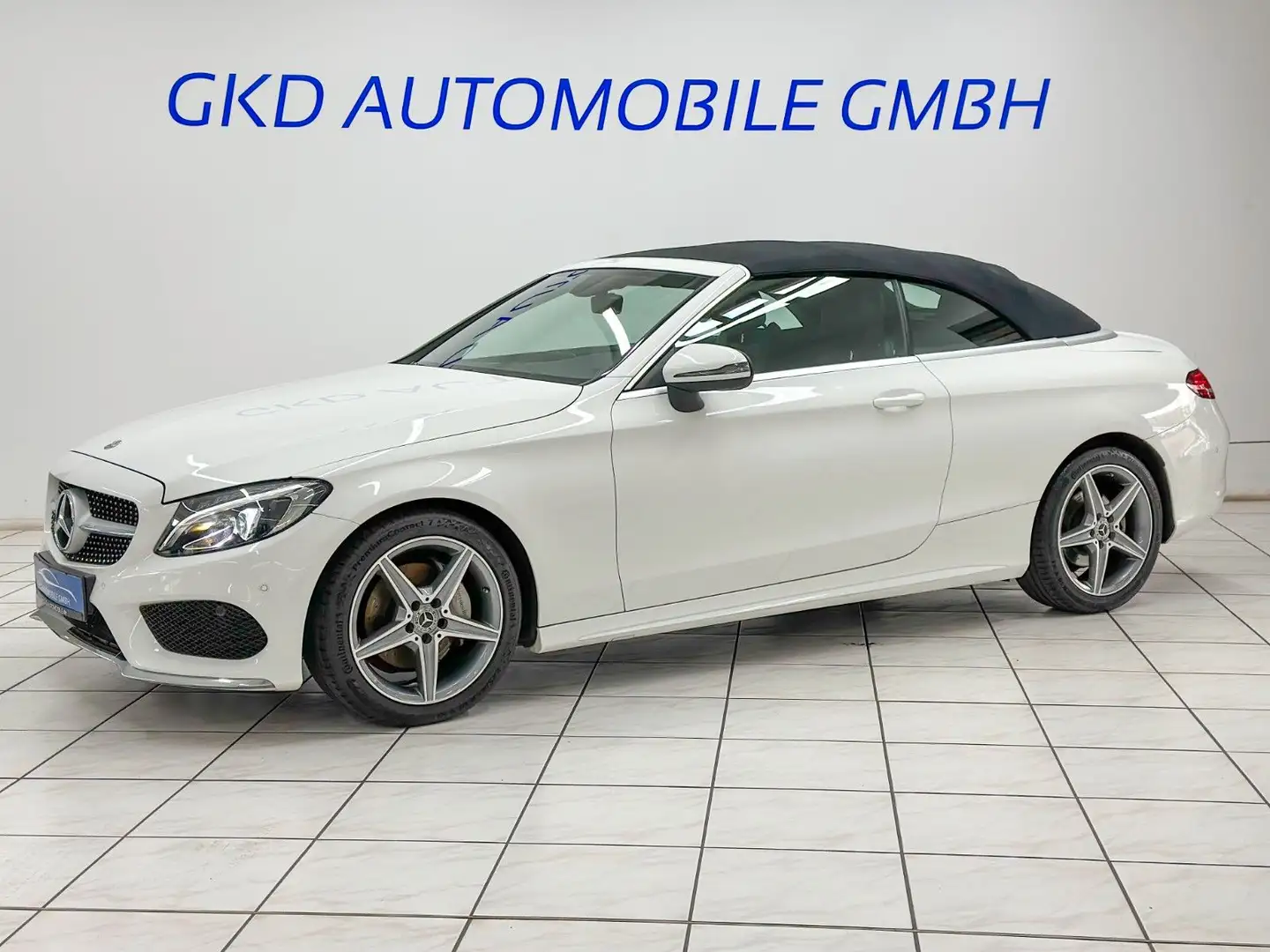 Mercedes-Benz C 180 Cabrio AMG-Line*Kamera*LED*Airscarf Weiß - 1