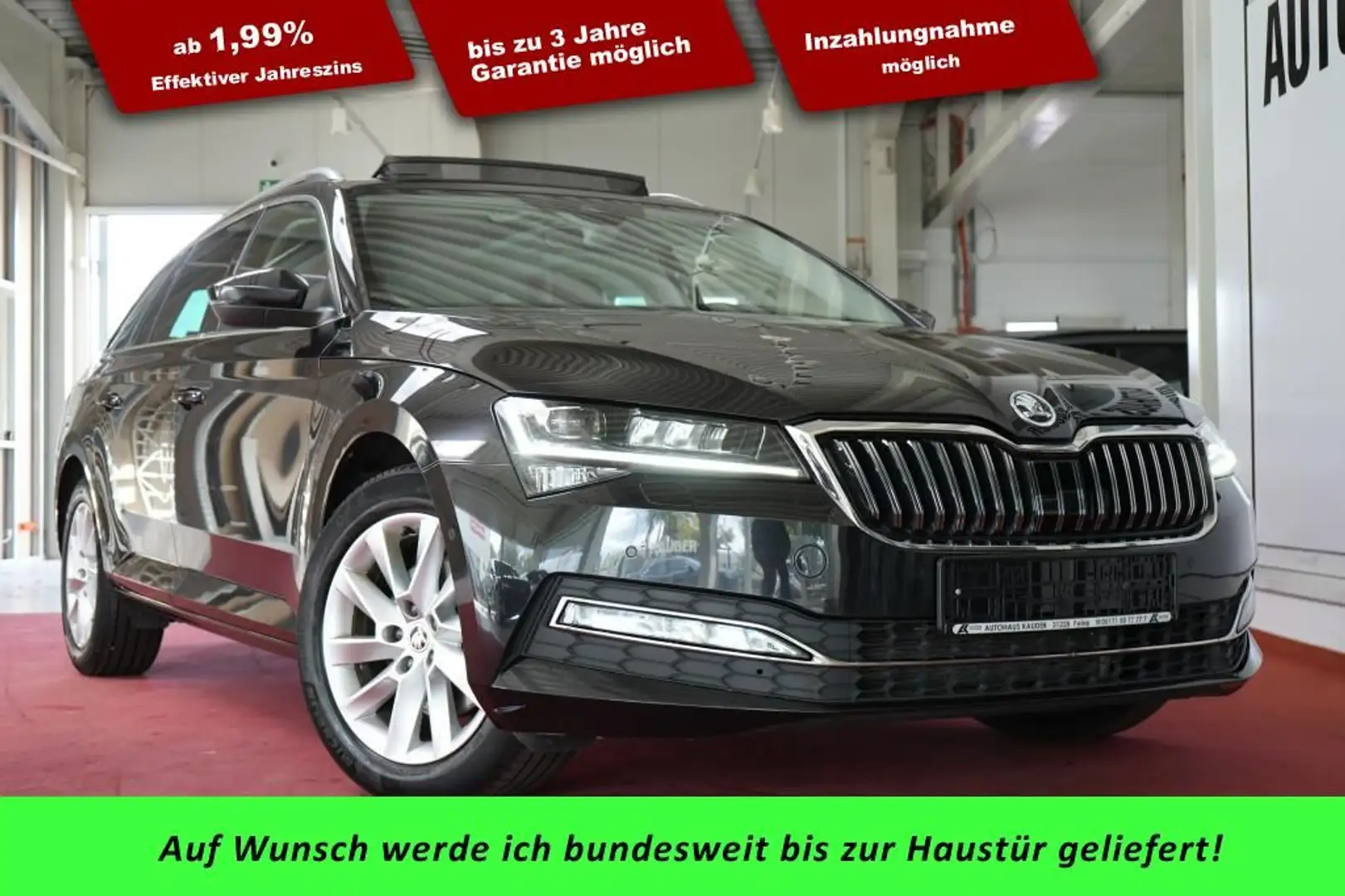 Skoda Superb Combi 2.0 TDI DSG Style*LED*Virtual*Pano* Schwarz - 1
