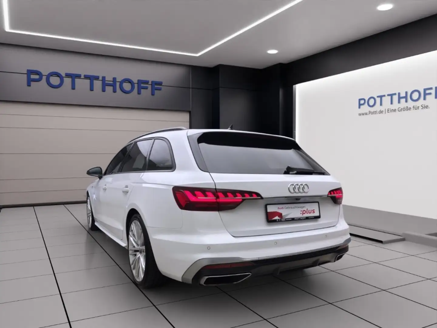 Audi A4 Avant 35 TDI S LINE KAMERA NAVI PANO LM19 Белый - 2