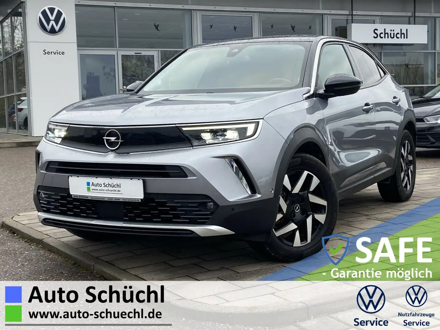 Opel Mokka-E ELEGANCE 17"+3-PHASIG+CCS+MATRIX-LED+KAM Grau - 1