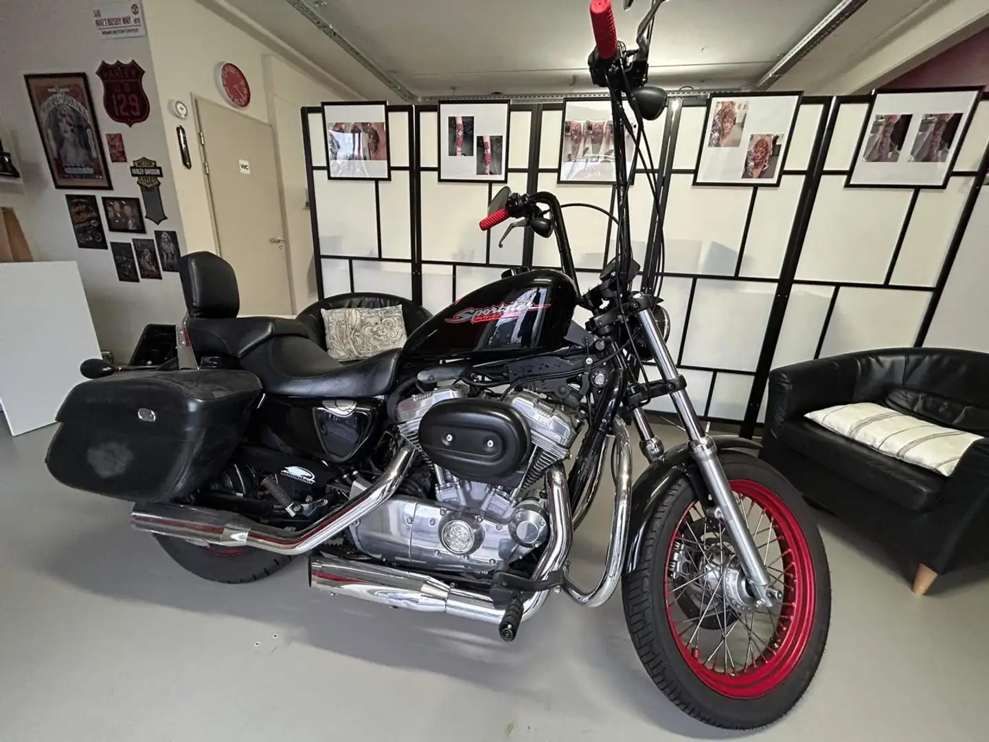 Harley-Davidson Sportster 883 Zwart - 1