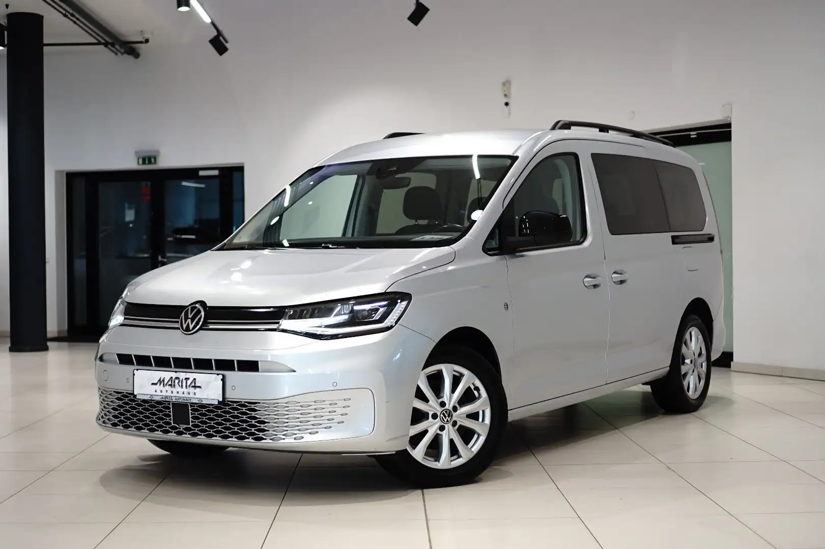 Volkswagen Caddy 2.0|"LIFE-MAXI"|7-SITZ|WIDE|KAMERA|TEMP.| Silber - 1