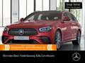 Mercedes-Benz E 400 d T 4M AMG+PANO+360+AHK+MULTIBEAM+FAHRASS+9G Rot - thumbnail 1
