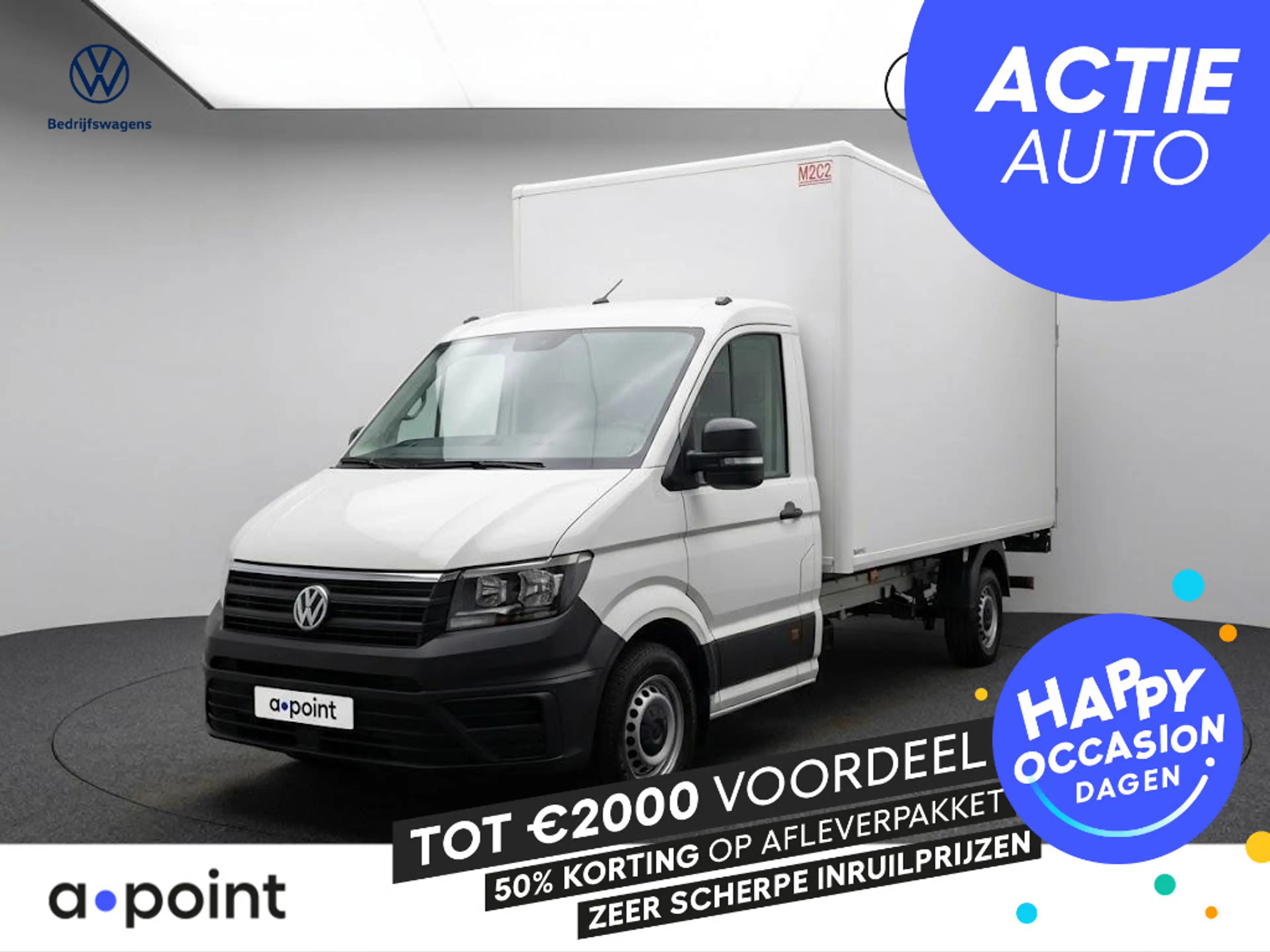 Volkswagen Crafter 35 2.0 TDI L4 BAKWAGEN 140PK | Laadbak met Laadkle