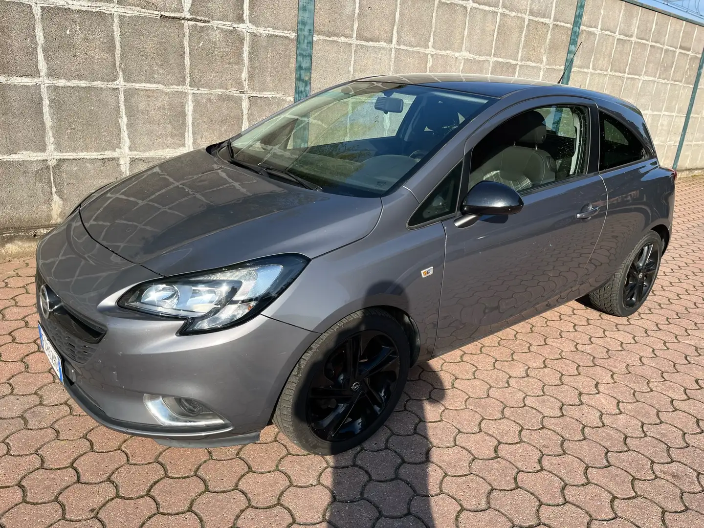 Opel Corsa 3P 1.2 B-COLOR BLACK CERCHI 17” SEDILI SPORTIVI Grigio - 1