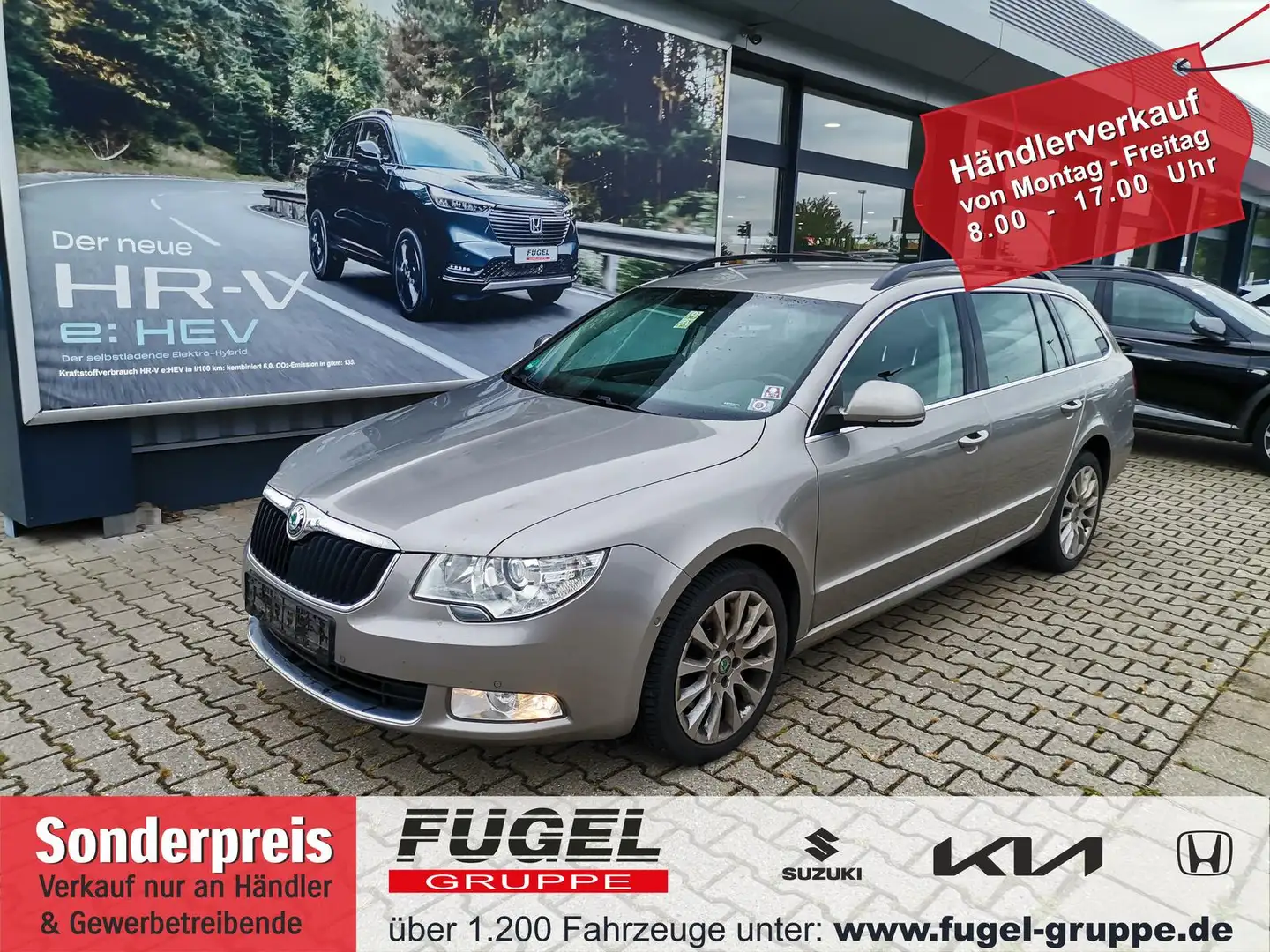 Skoda Superb 2.0 TDI  Exclusive 4x4 Xenon|AHK Beige - 1