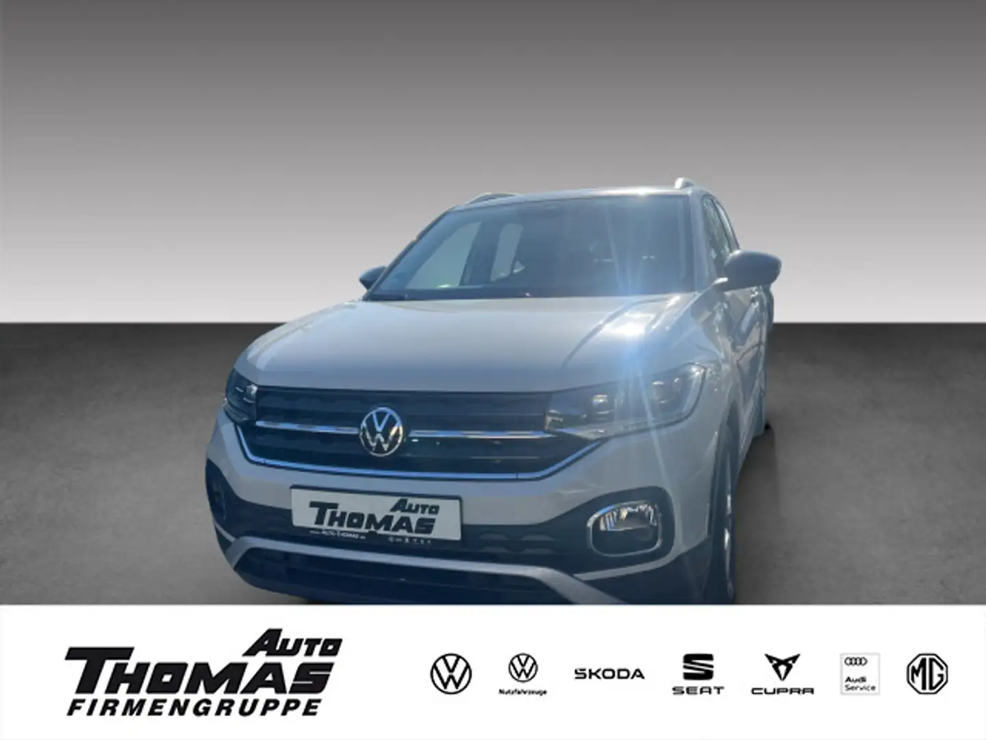 Volkswagen T-Cross 1.0 TSI 6-Gang Style SHZ Klima GRA Gris - 1