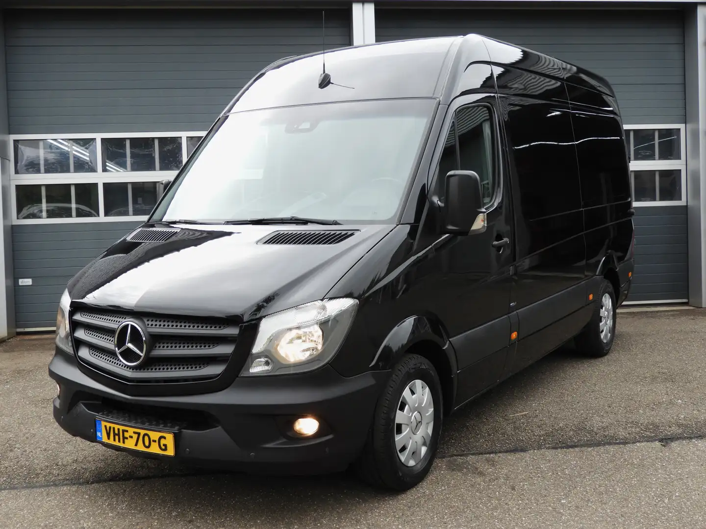 Mercedes-Benz Sprinter 316 2.2 CDI L2H2 EURO 6 | AUT | AIRCO | NAV | CAME Zwart - 1