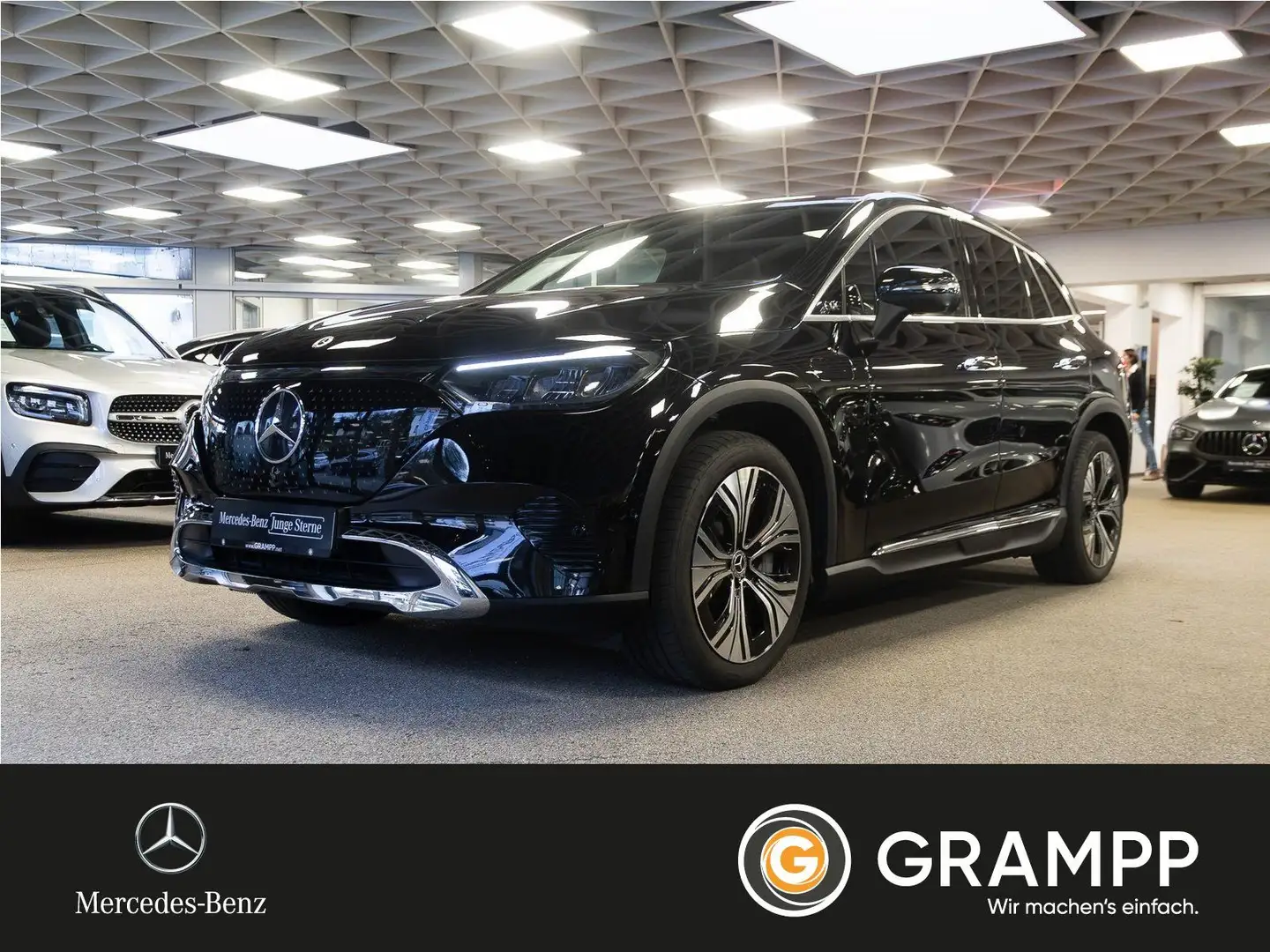 Mercedes-Benz EQE 350 4M SUV Electric-Art Pano/AHK/Distr/Flex Schwarz - 1