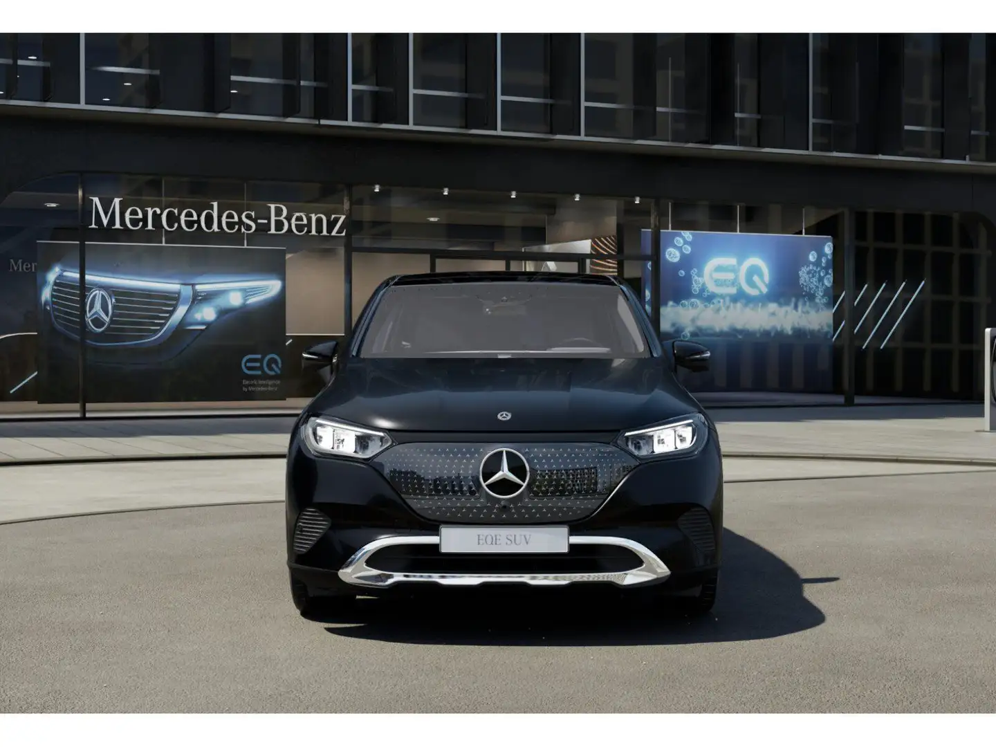 Mercedes-Benz EQE 350 4M SUV Electric-Art Pano/AHK/Distr/Flex Schwarz - 2