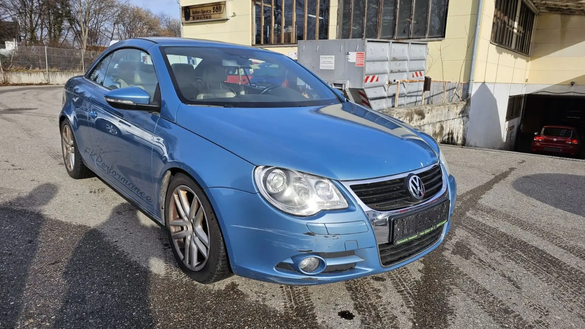 Volkswagen Eos EOS 2.0 Turbo XENON*ALU*LEDER*SHZ Modrá - 2