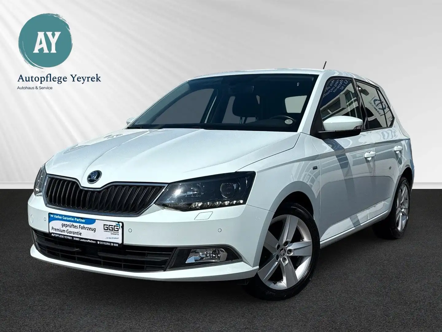 Skoda Fabia Drive|1.Hand|Pdc|Tempomat|Shz|Klima|Mfl| Fehér - 2
