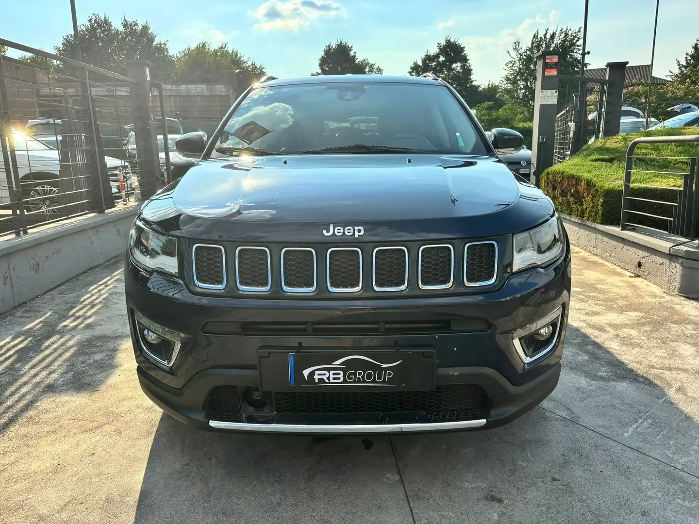 Jeep Compass Compass II 2017 2.0 mjt Limited 4wd 140cv aut my19 Blu/Azzurro - 2