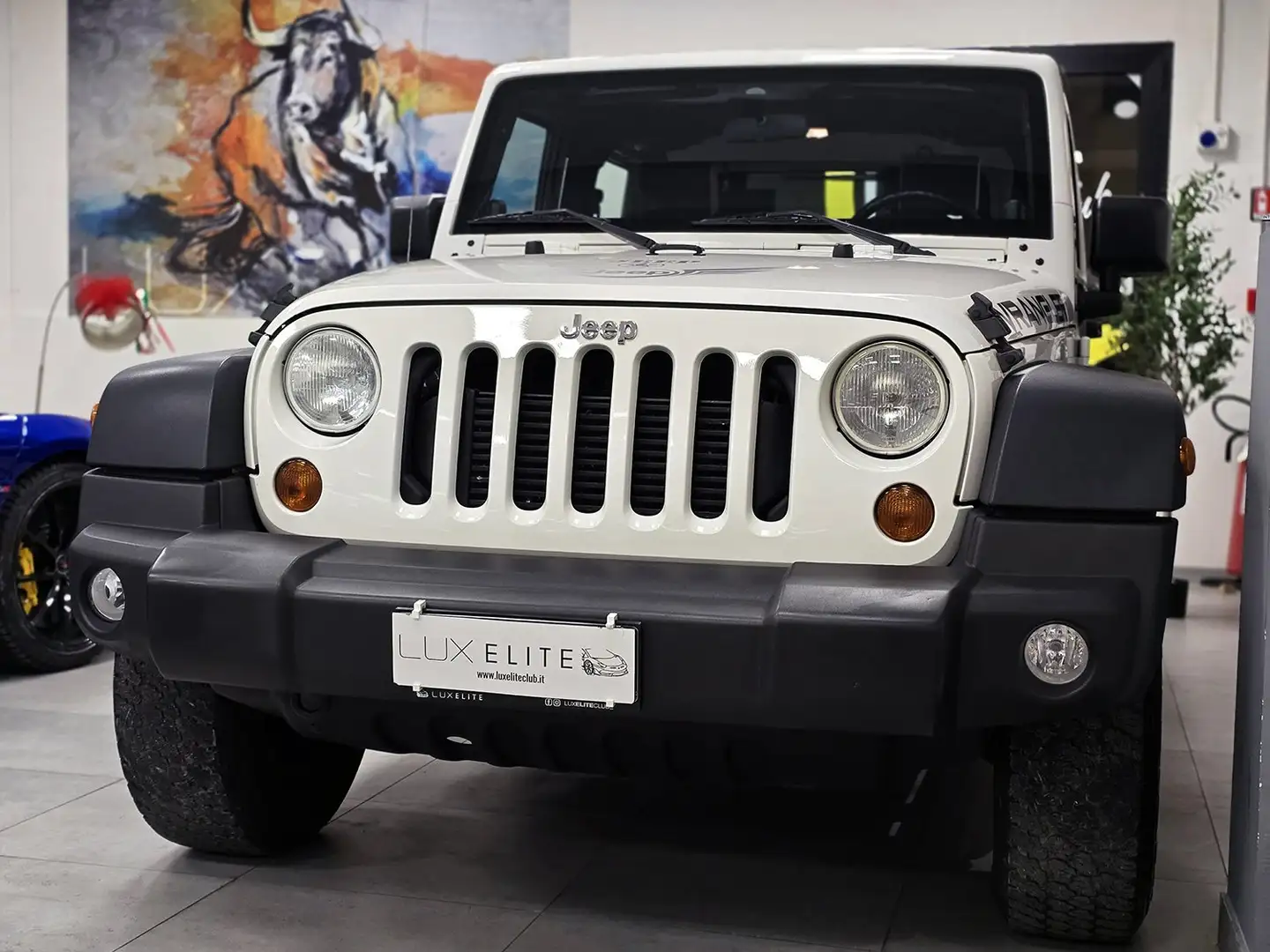 Jeep Wrangler III 2.8 crd SPORT_UNICO PROPRIETARIO_DISTRIB FATTA Blanc - 1