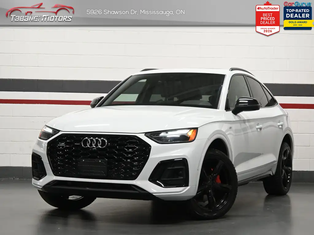 2022 Audi Q5 Sportback Progressiv S-Line Black Optics Panoramic Roof Nav