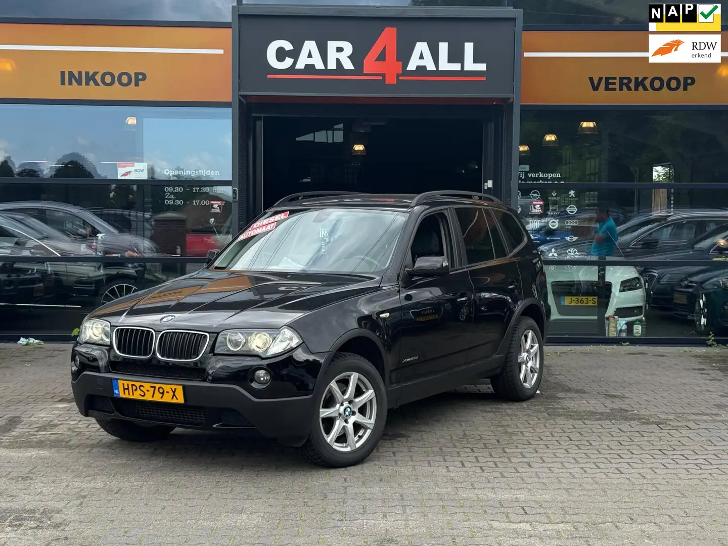 BMW X3 2.0d X-Drive APK 28-5-2026/AUTOMAAT/CARPLAY/LEDER/ Negro - 1