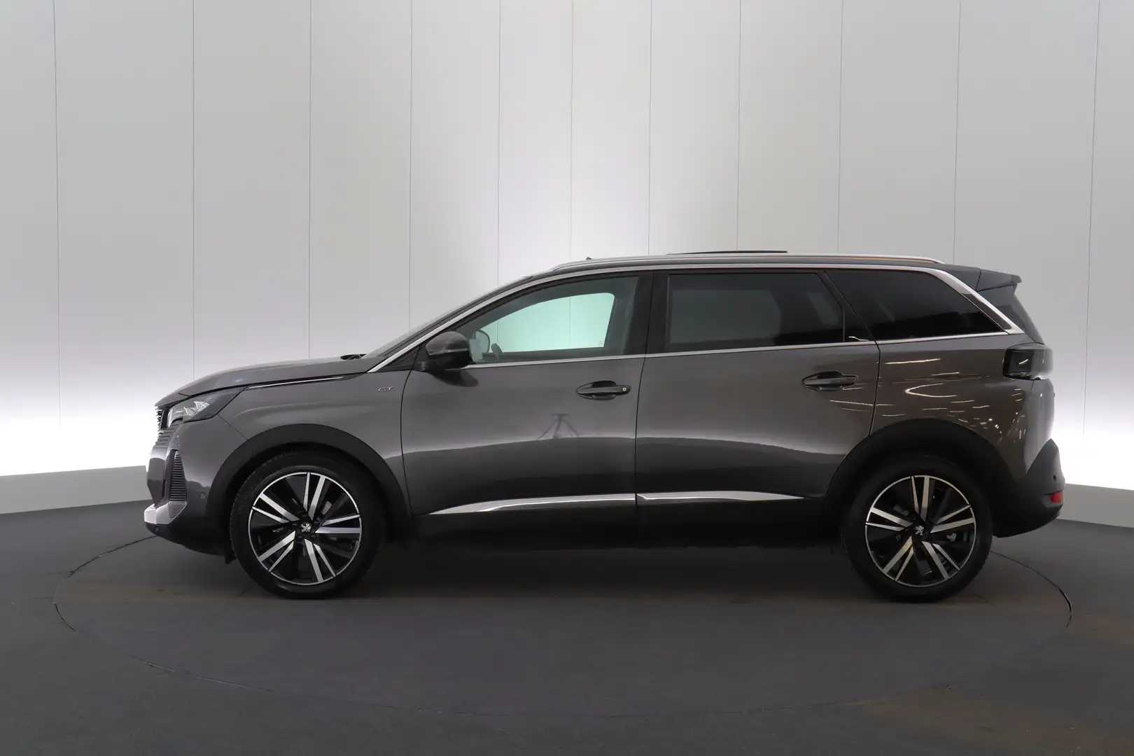 Peugeot 5008 1.5 BlueHDi EAT8 GT Pack 7Pl. LEDER/ALCANTARA LED Gris - 2