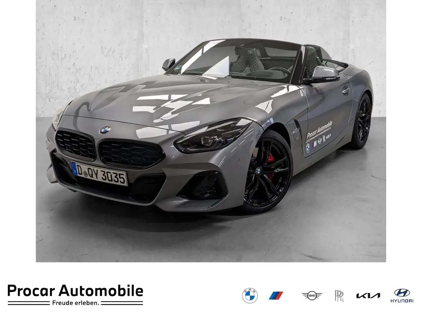 BMW Z4 M40i Adapt.Fahrw.,HuD, LM19, Innovationspaket Šedá - 1