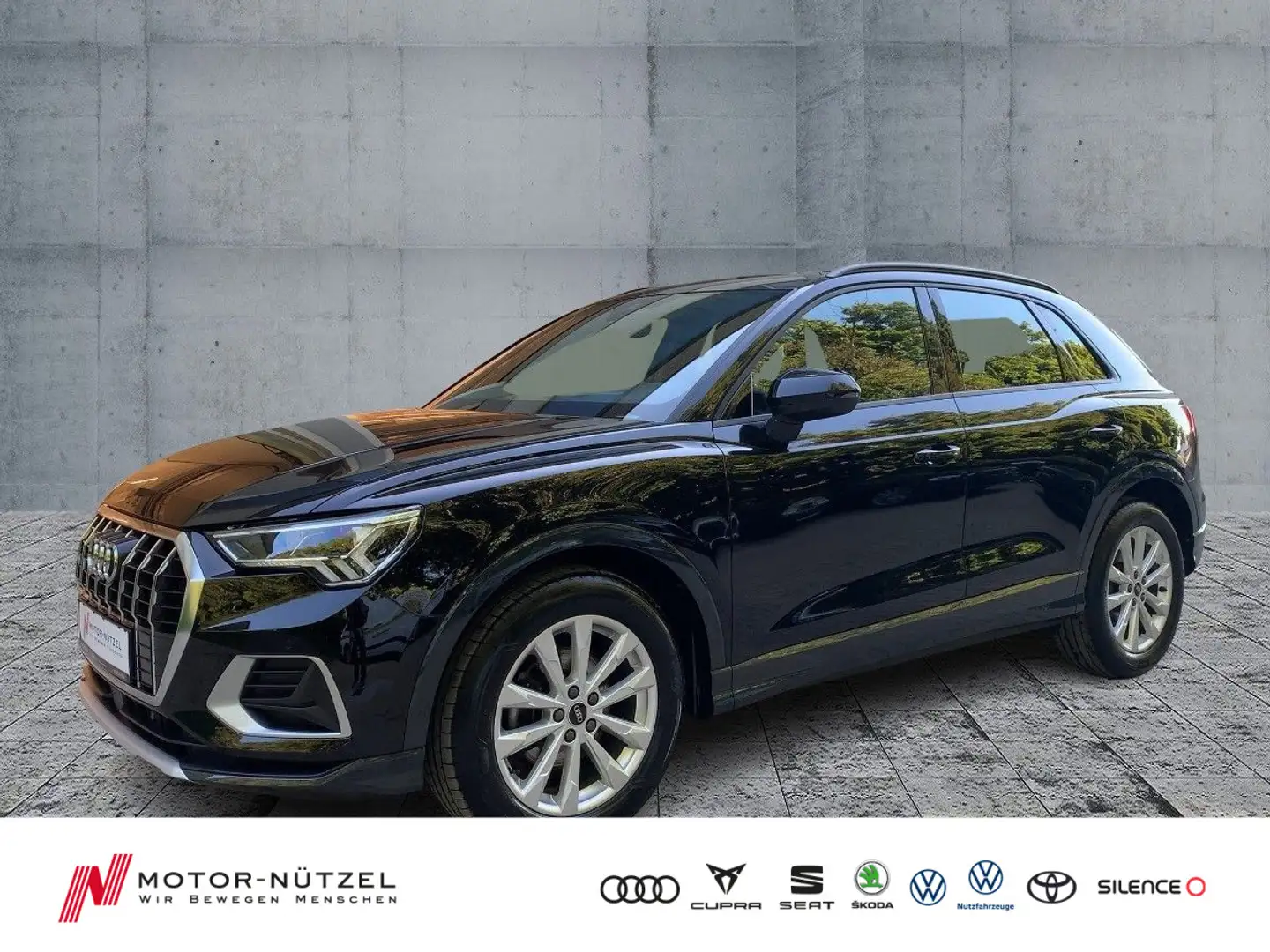 Audi Q3 35 TDI QU S-TR ADVANCED 5JG+LED+NAVI+AHK+VC Schwarz - 1