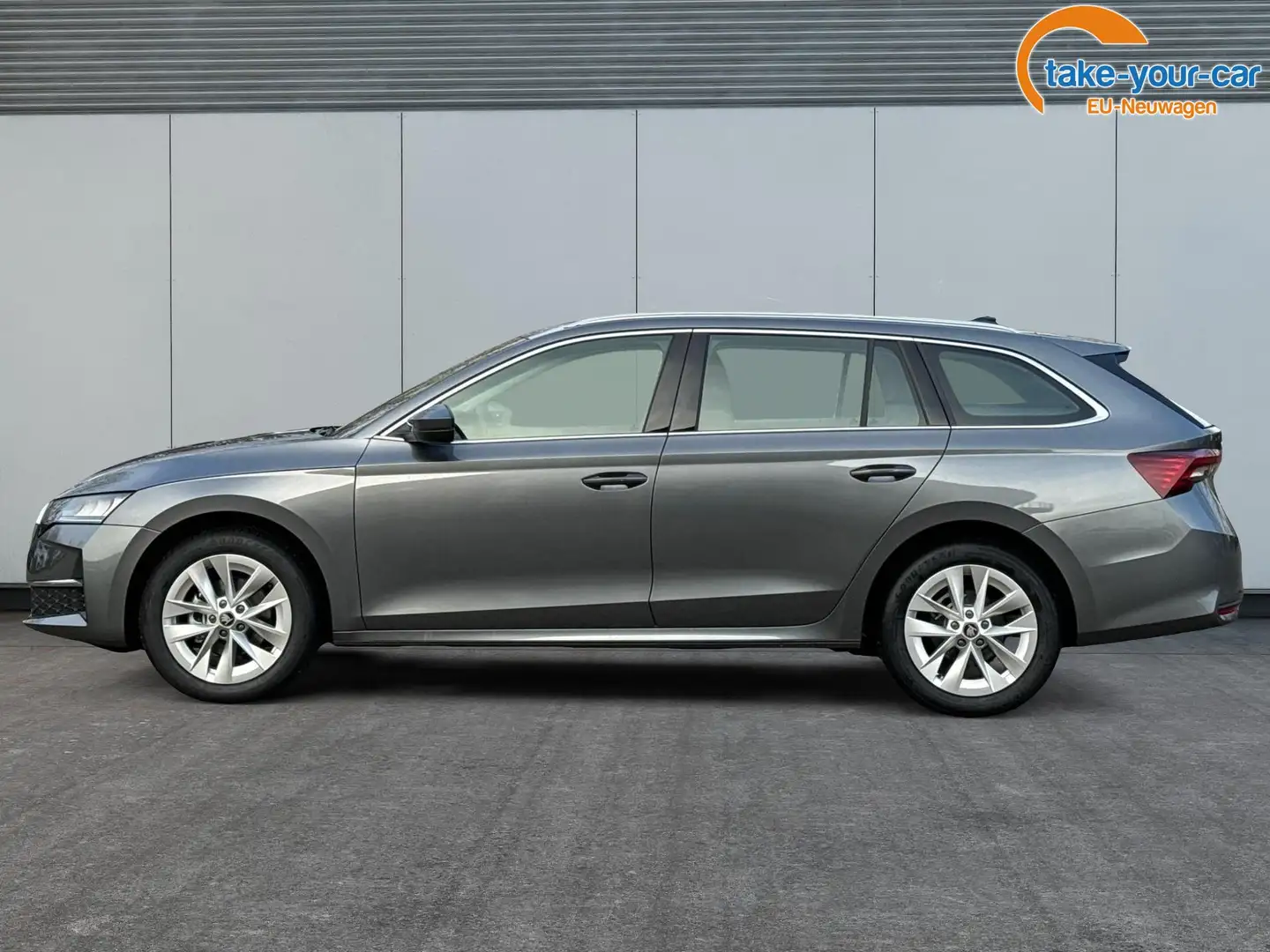 Skoda Octavia Combi Selection AHK+KAMERA+ACC+EL. HECKKL+SHZ 2... Grau - 2