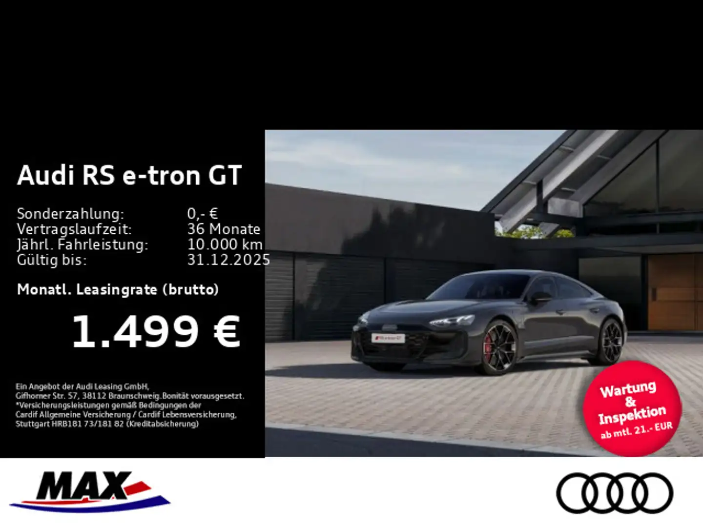 Audi RS e-tron GT performance *SOFORT VERFÜGBAR* Gri - 1