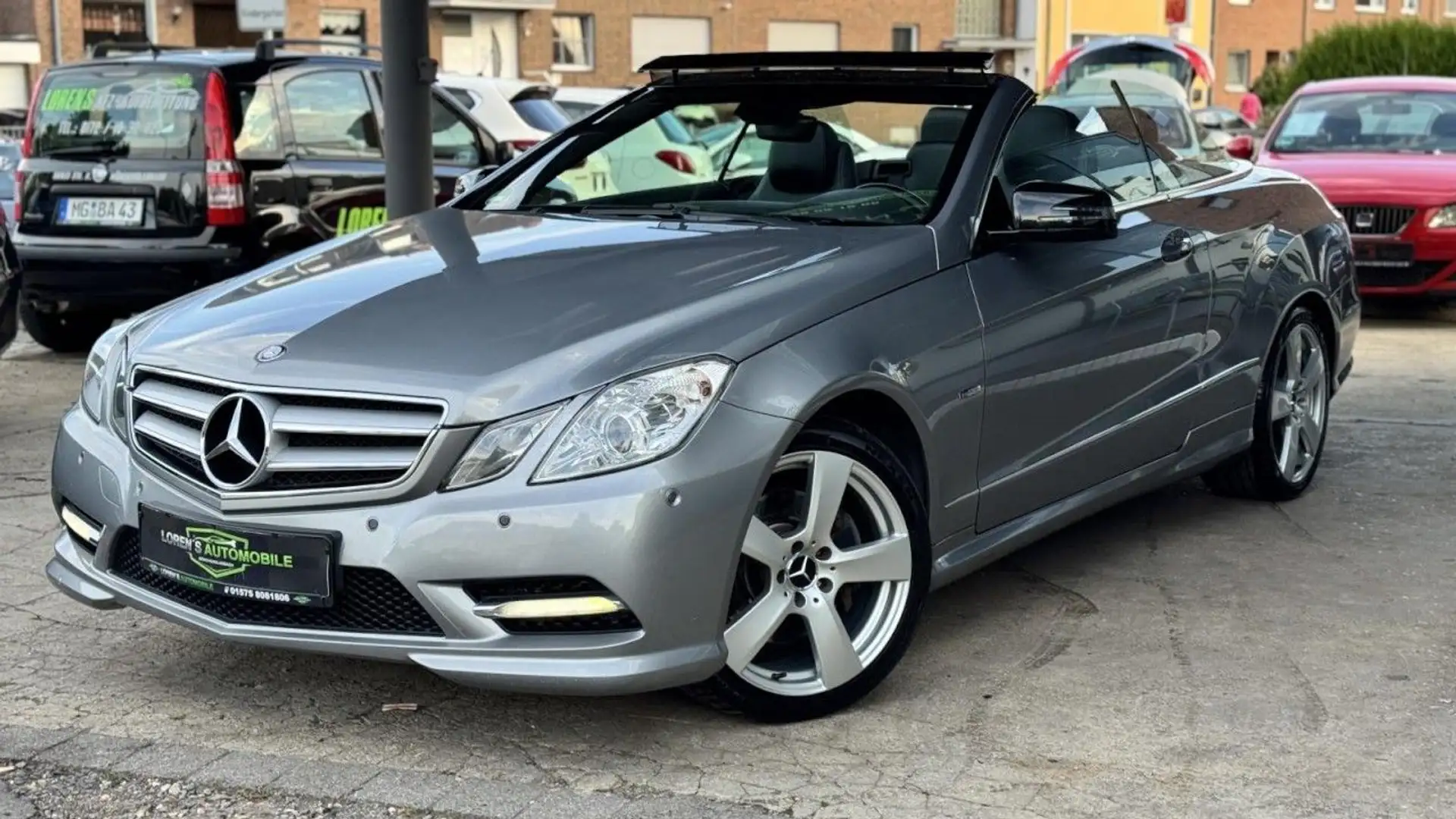 Mercedes-Benz 220 E Cabrio 220 CDI BlueEfficiency*AMG-P*Automtaik* Silber - 2