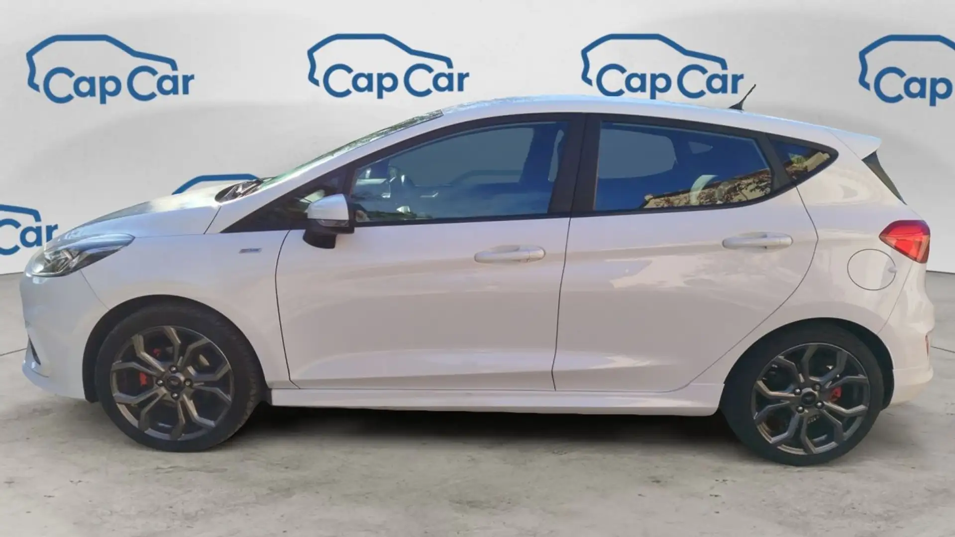 Ford Fiesta 1.0 EcoBoost 100 ST-Line Blanc - 2