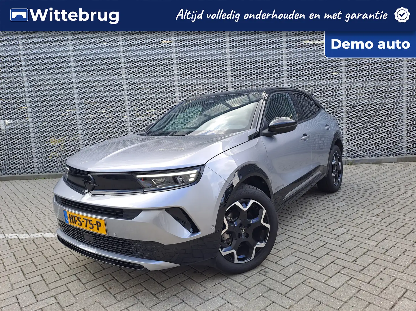 Opel Mokka 1.2 Turbo Hybrid GS Grijs - 1